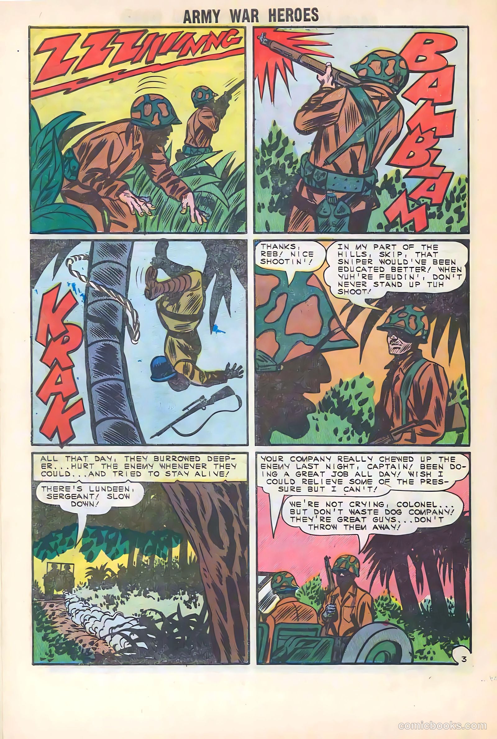 Army War Heroes #8 (1965) — page 28 of 36