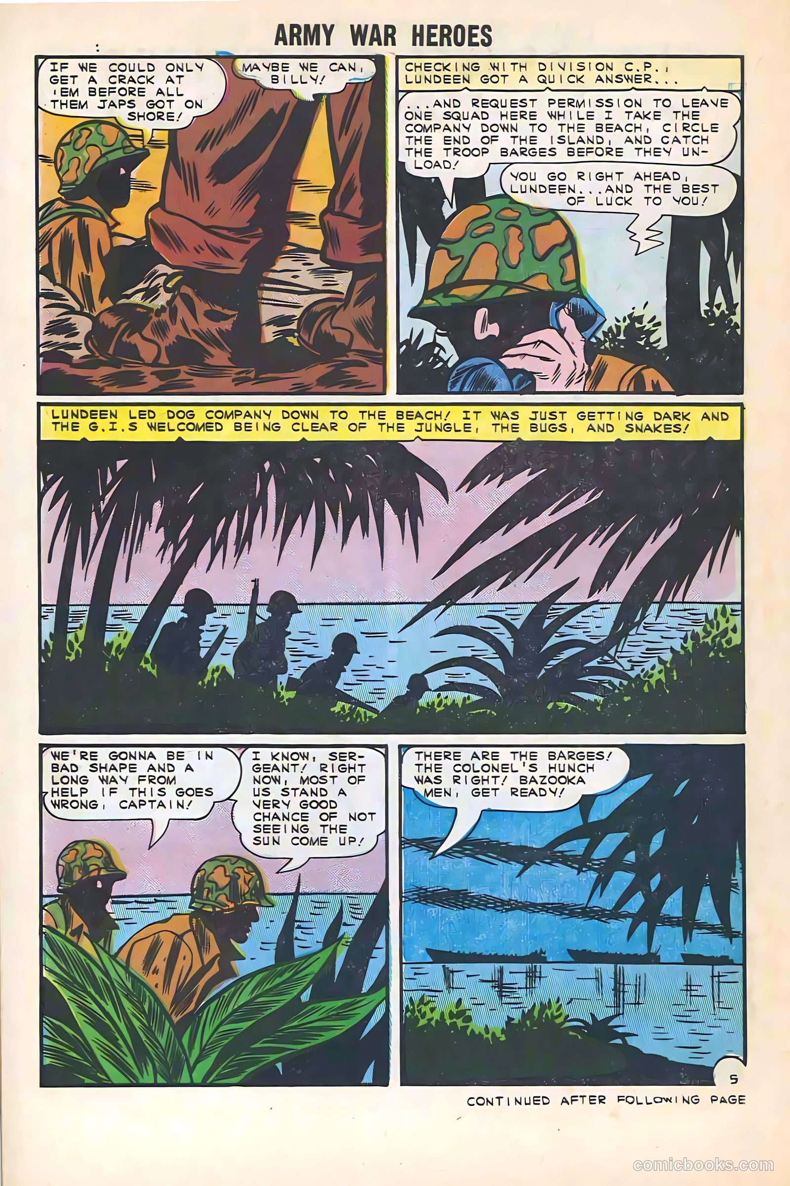 Army War Heroes #8 (1965) — page 30 of 36