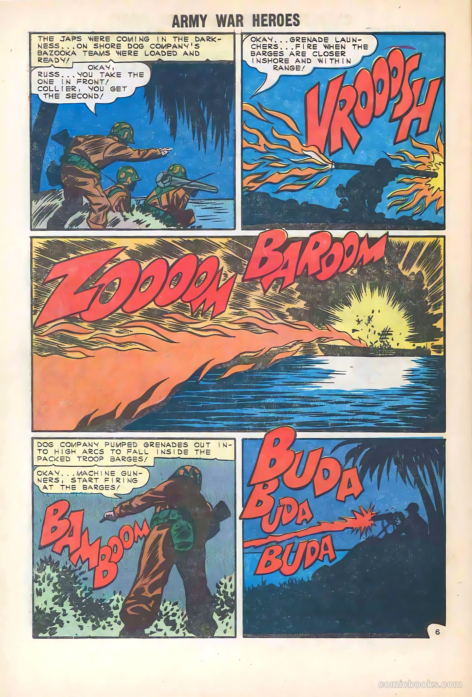 Army War Heroes #8 (1965) — page 32 of 36