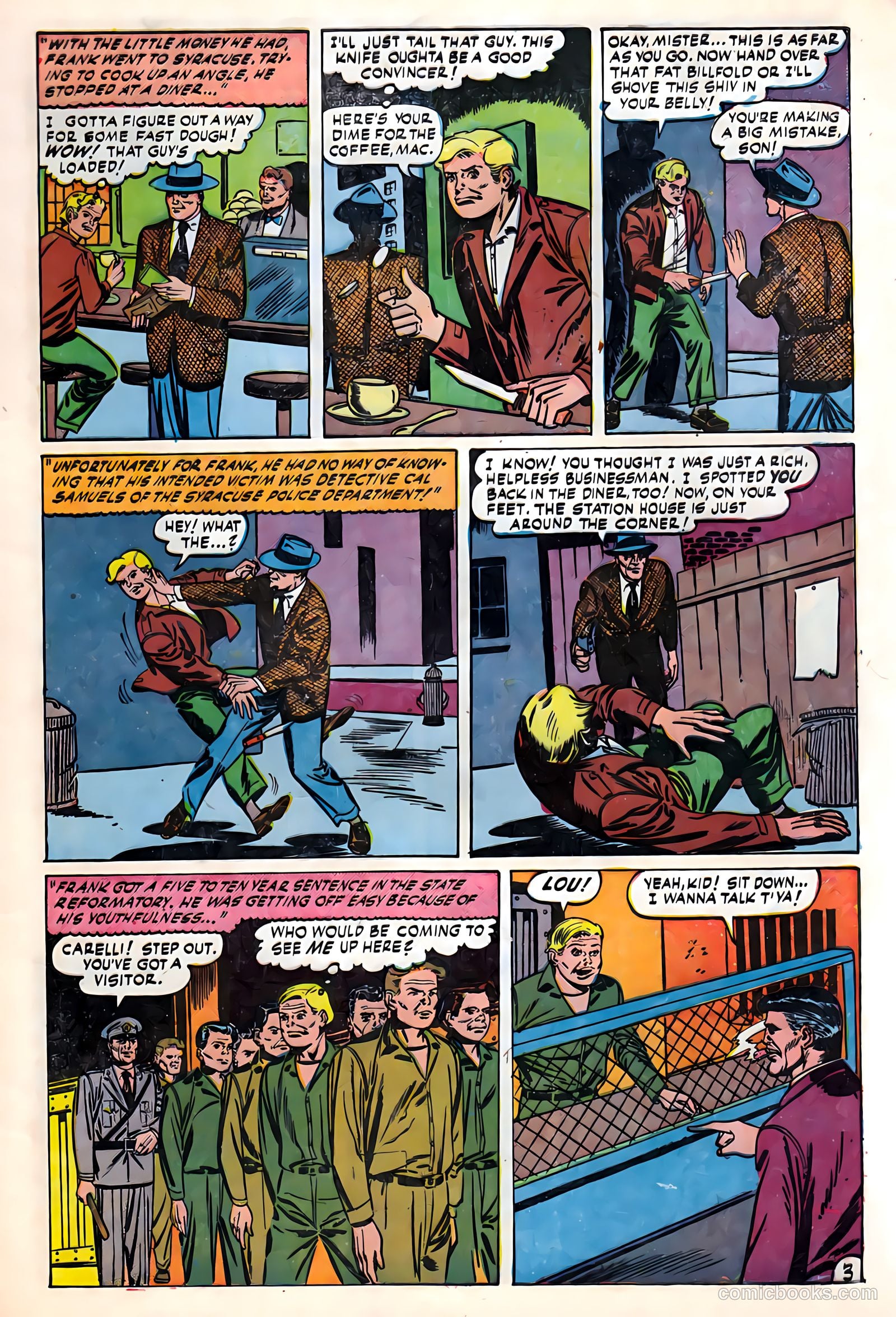 Men Against Crime #3 (1951) — page 5 of 36