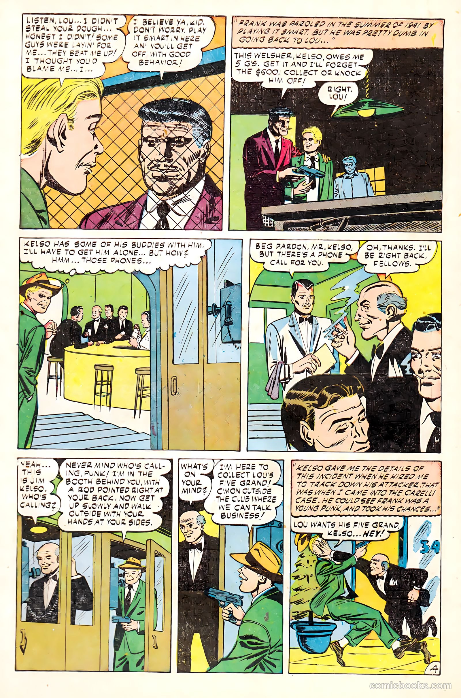 Men Against Crime #3 (1951) — page 6 of 36