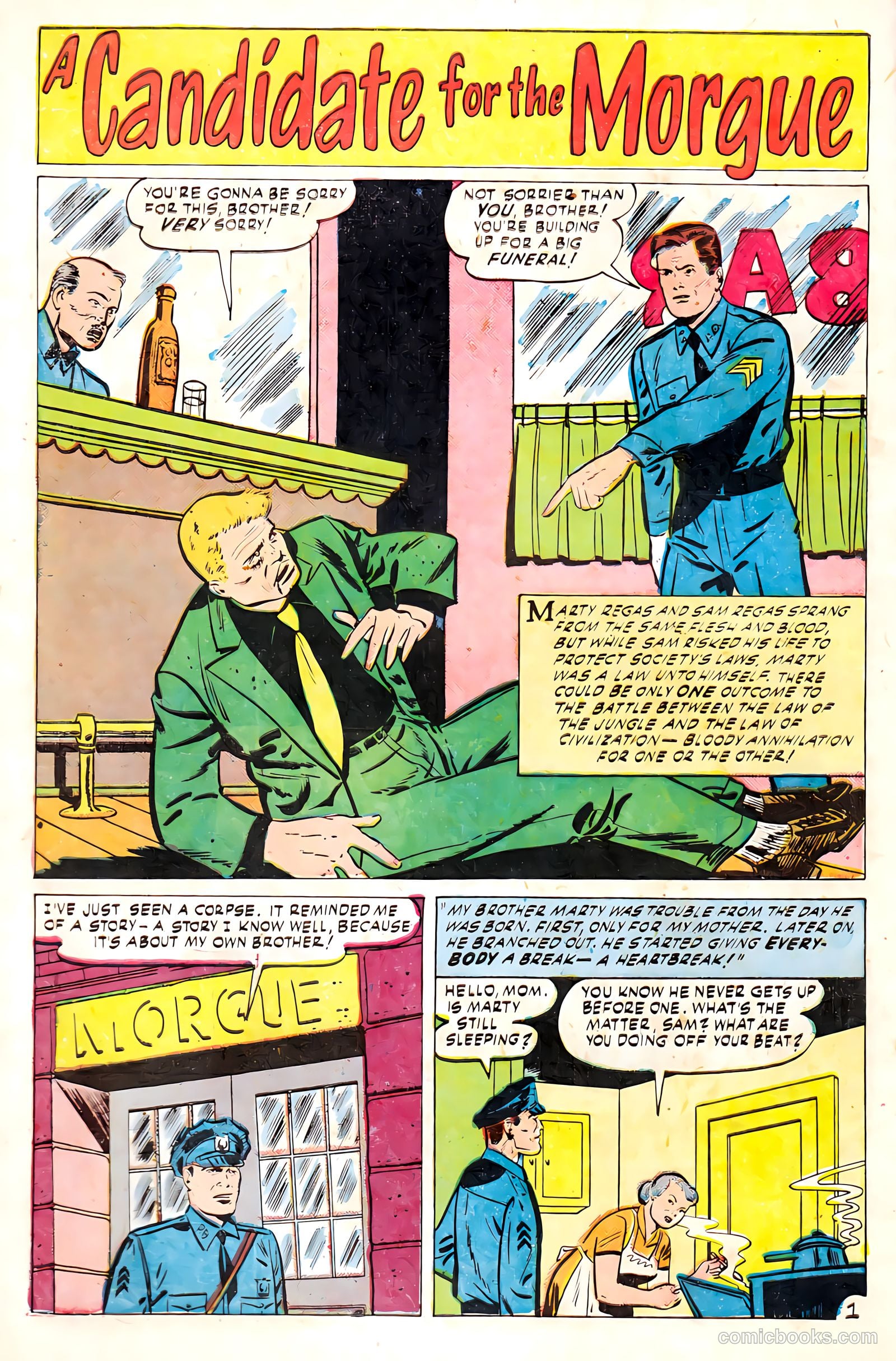Men Against Crime #3 (1951) — page 10 of 36