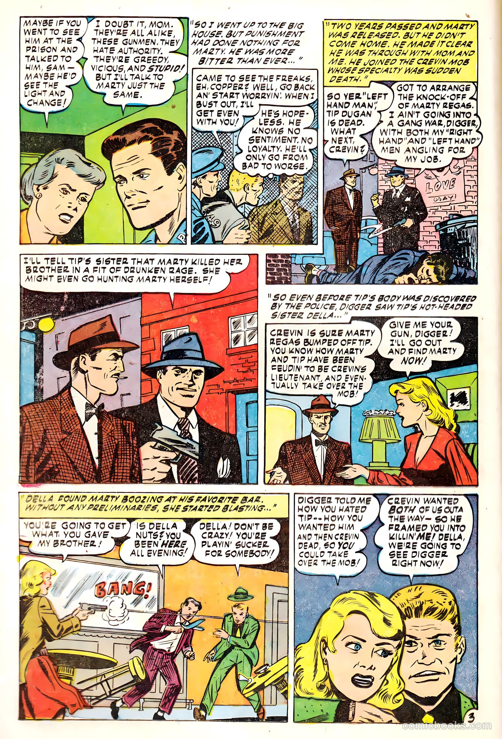 Men Against Crime #3 (1951) — page 12 of 36