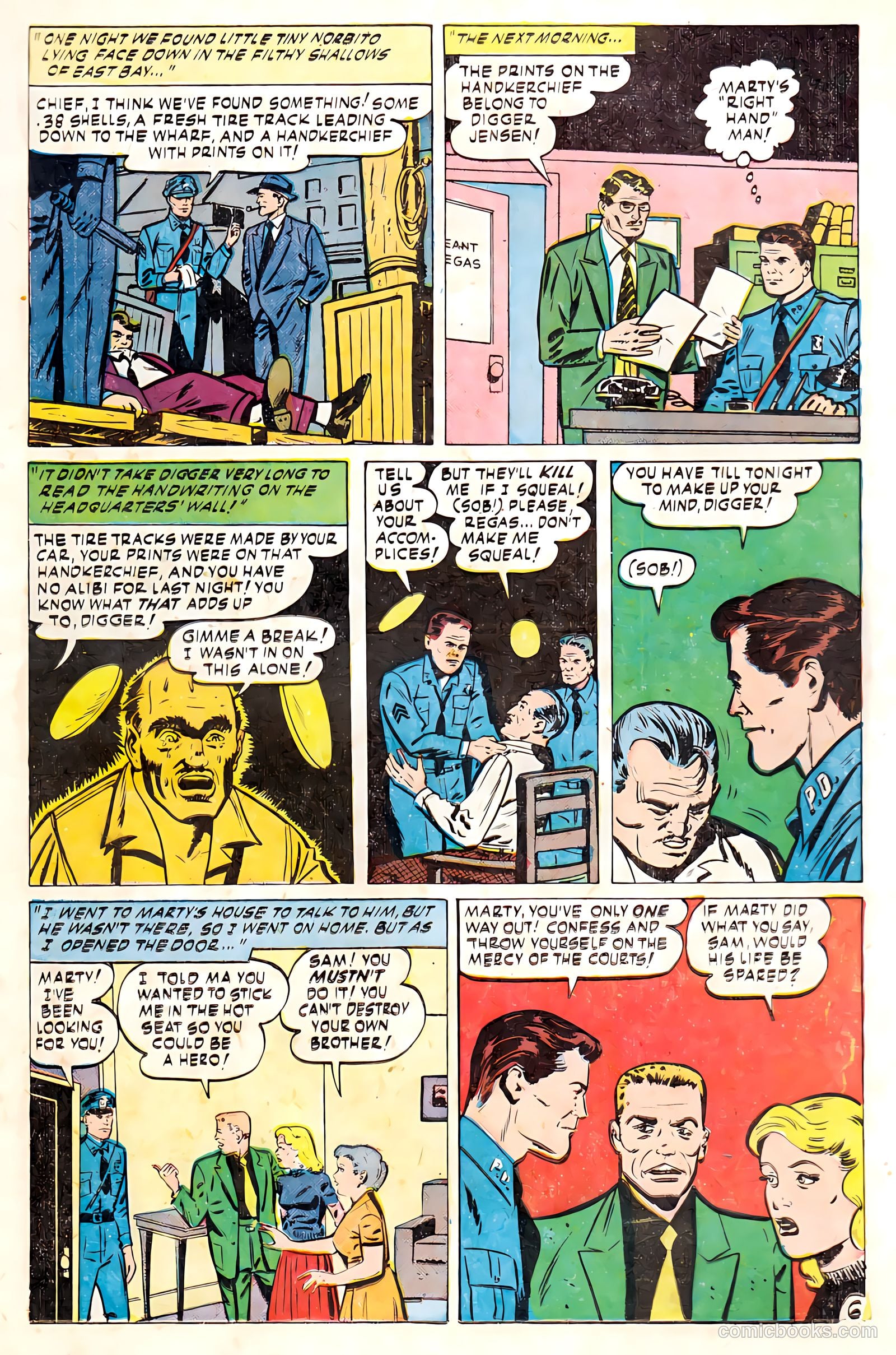Men Against Crime #3 (1951) — page 15 of 36