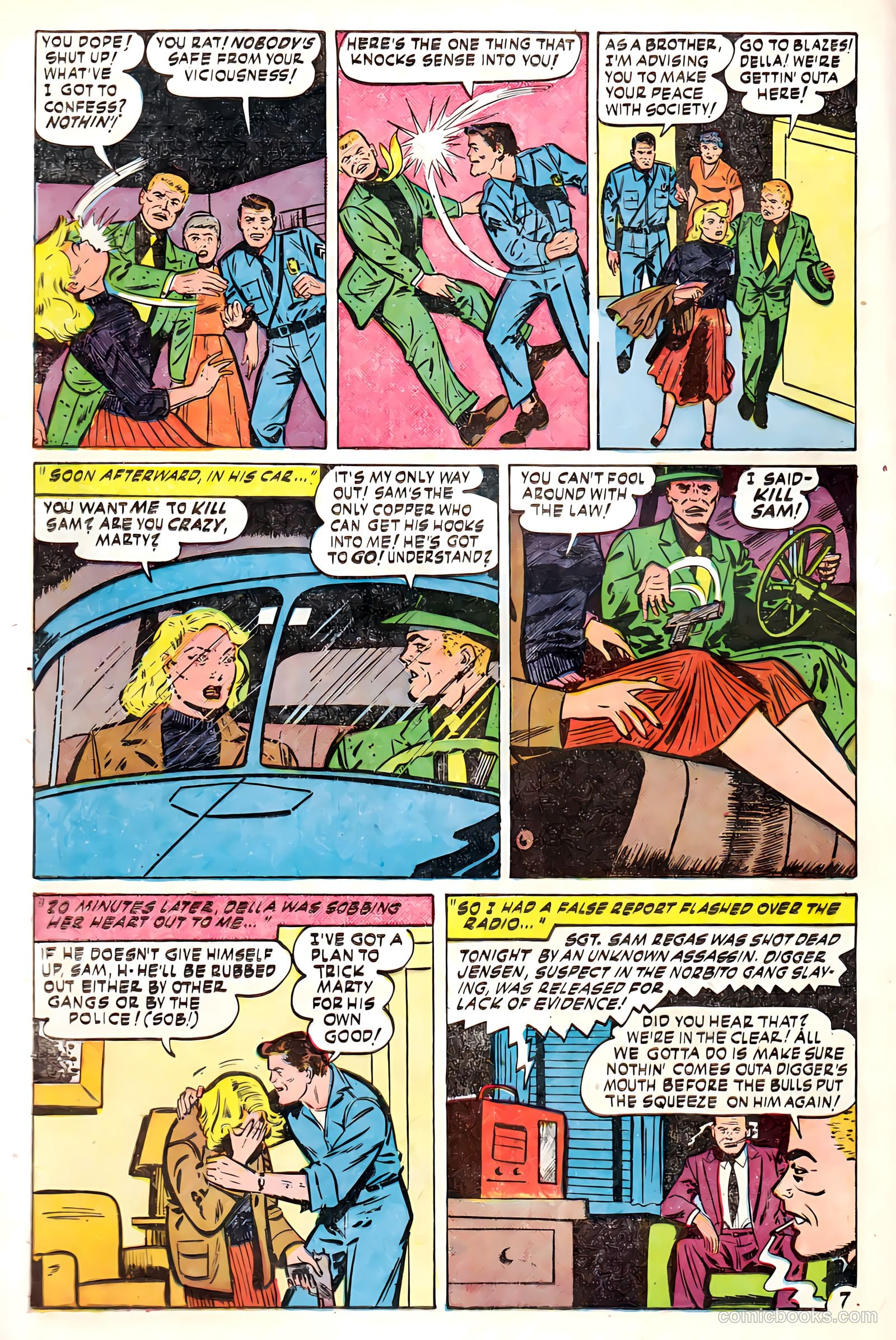 Men Against Crime #3 (1951) — page 16 of 36