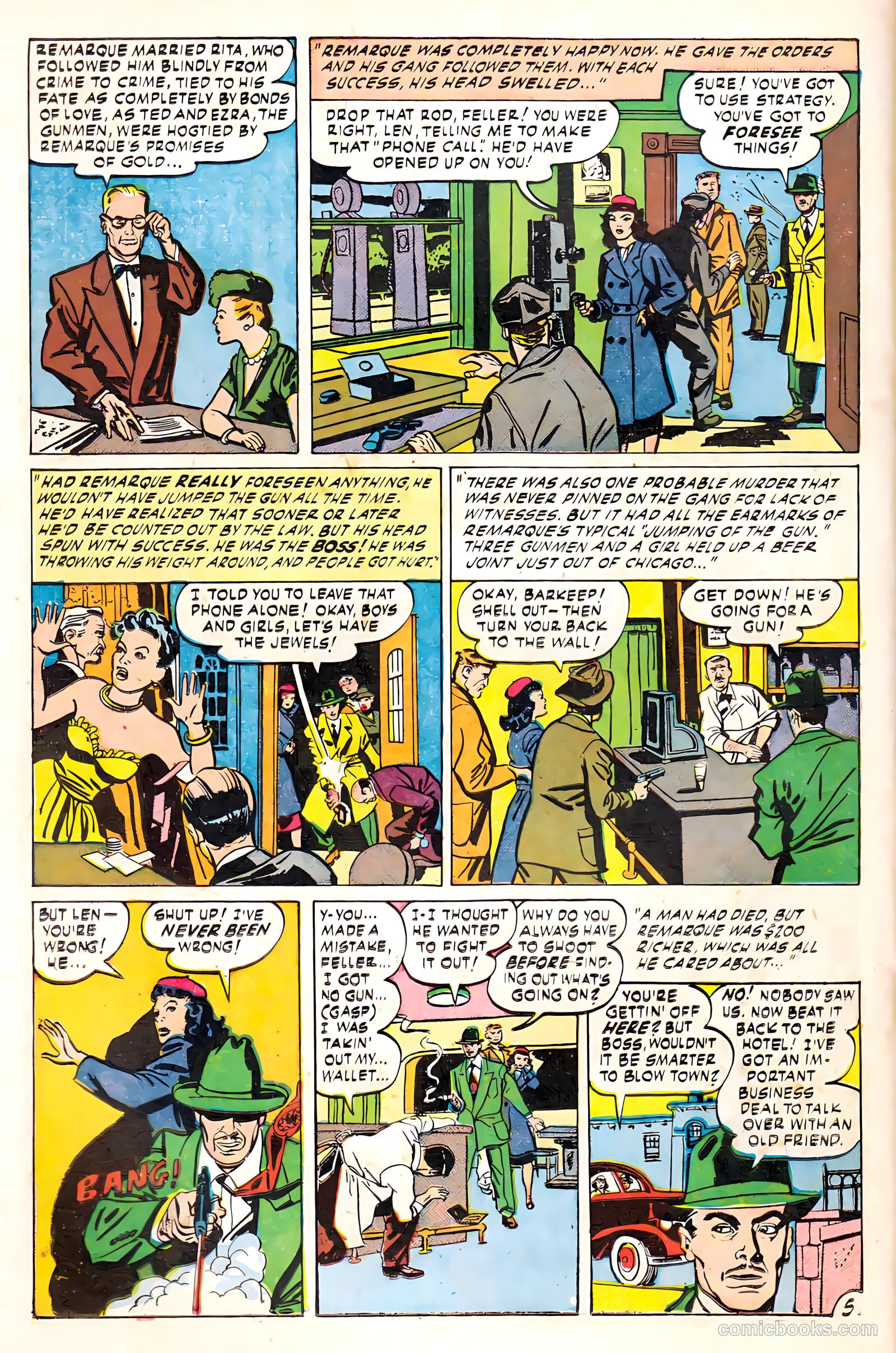 Men Against Crime #3 (1951) — page 22 of 36