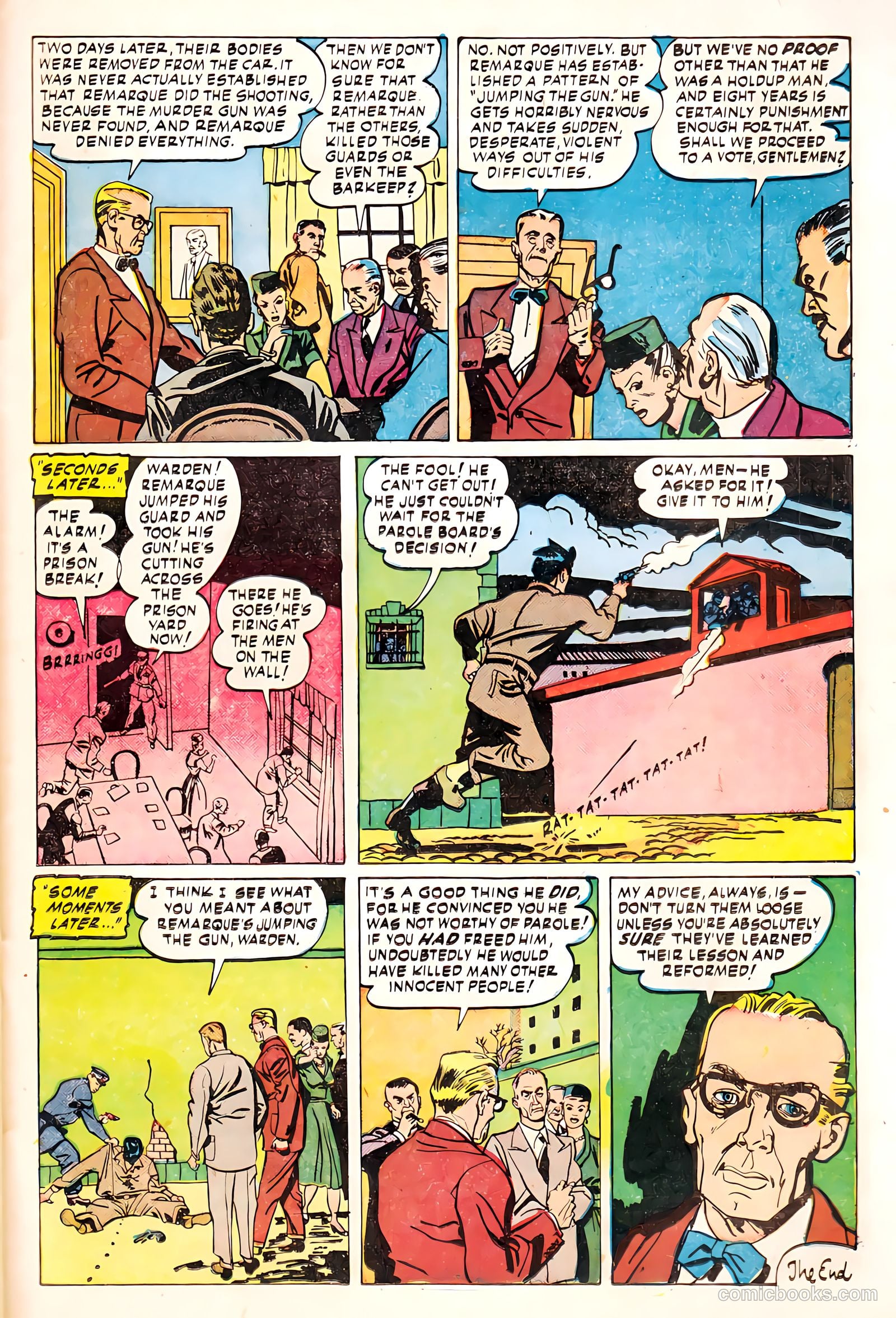 Men Against Crime #3 (1951) — page 25 of 36