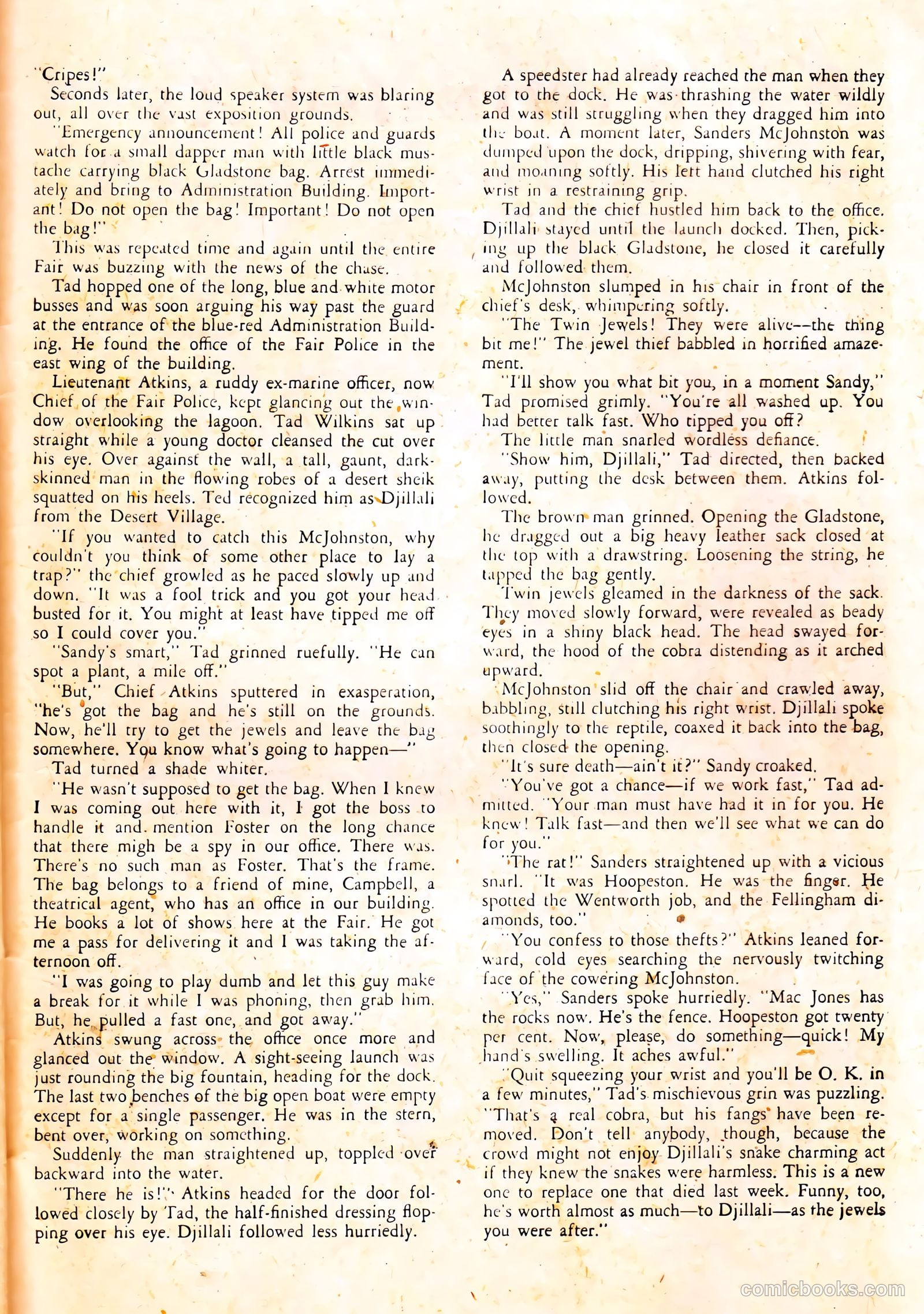 Men Against Crime #3 (1951) — page 27 of 36