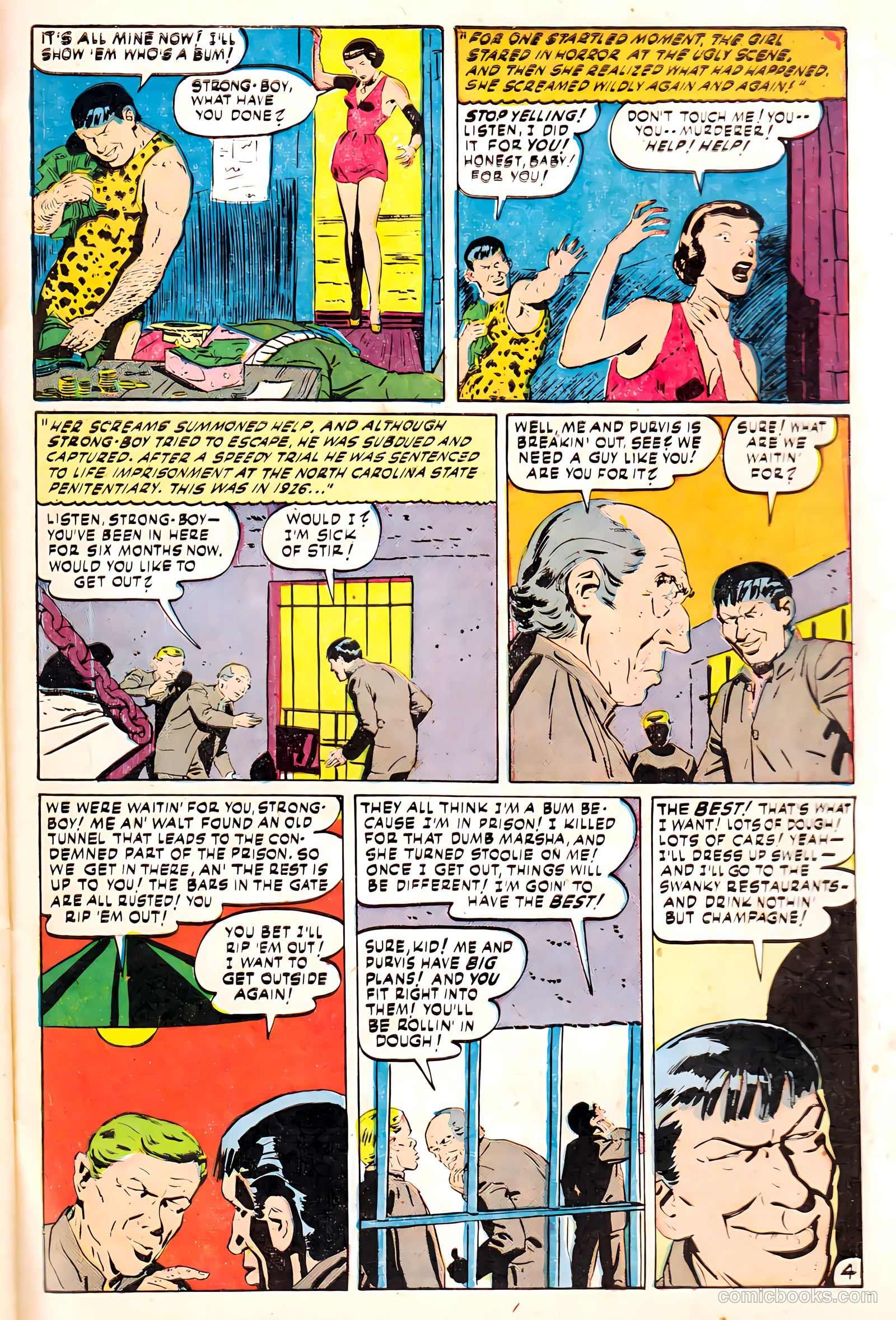 Men Against Crime #3 (1951) — page 31 of 36