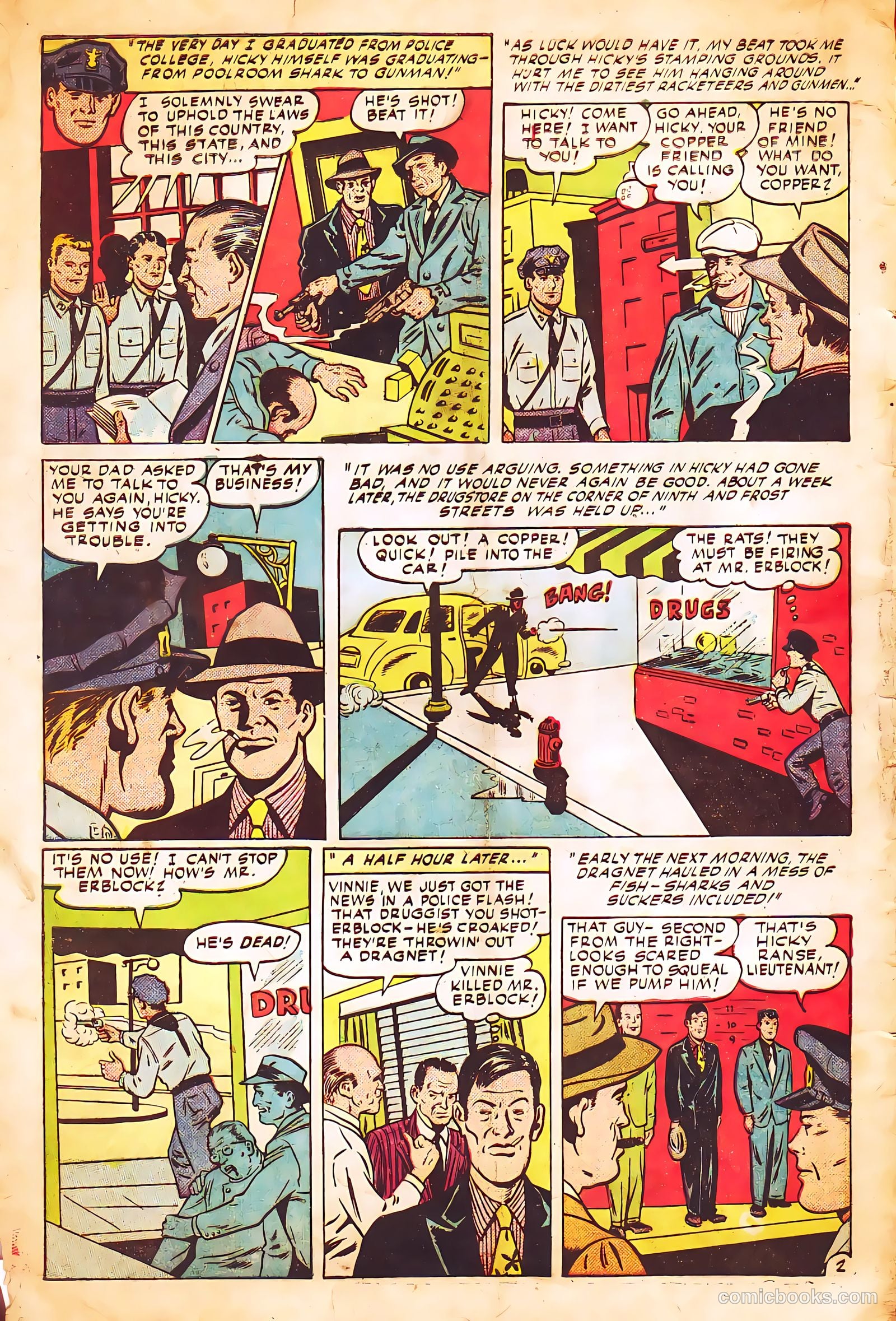 Men Against Crime #4 (1951) — page 4 of 36