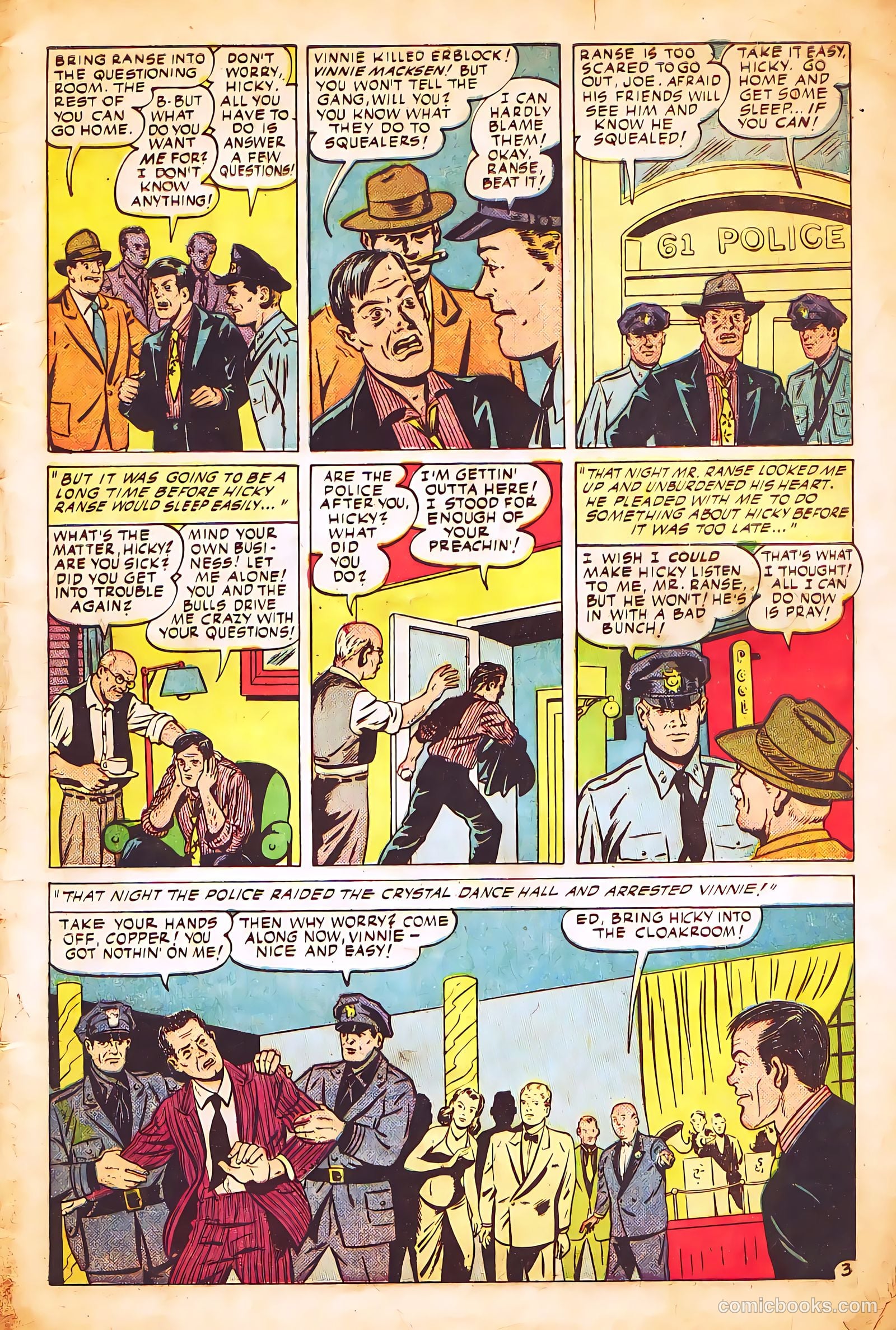 Men Against Crime #4 (1951) — page 5 of 36