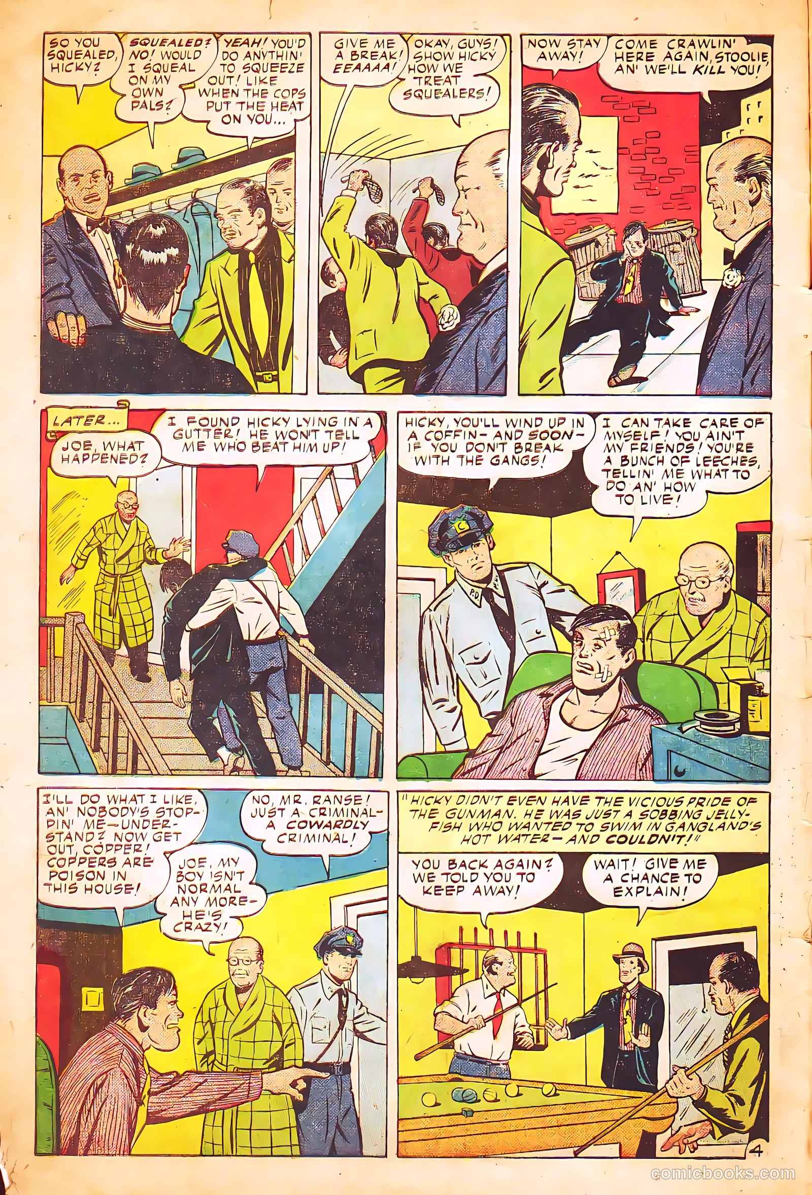 Men Against Crime #4 (1951) — page 6 of 36