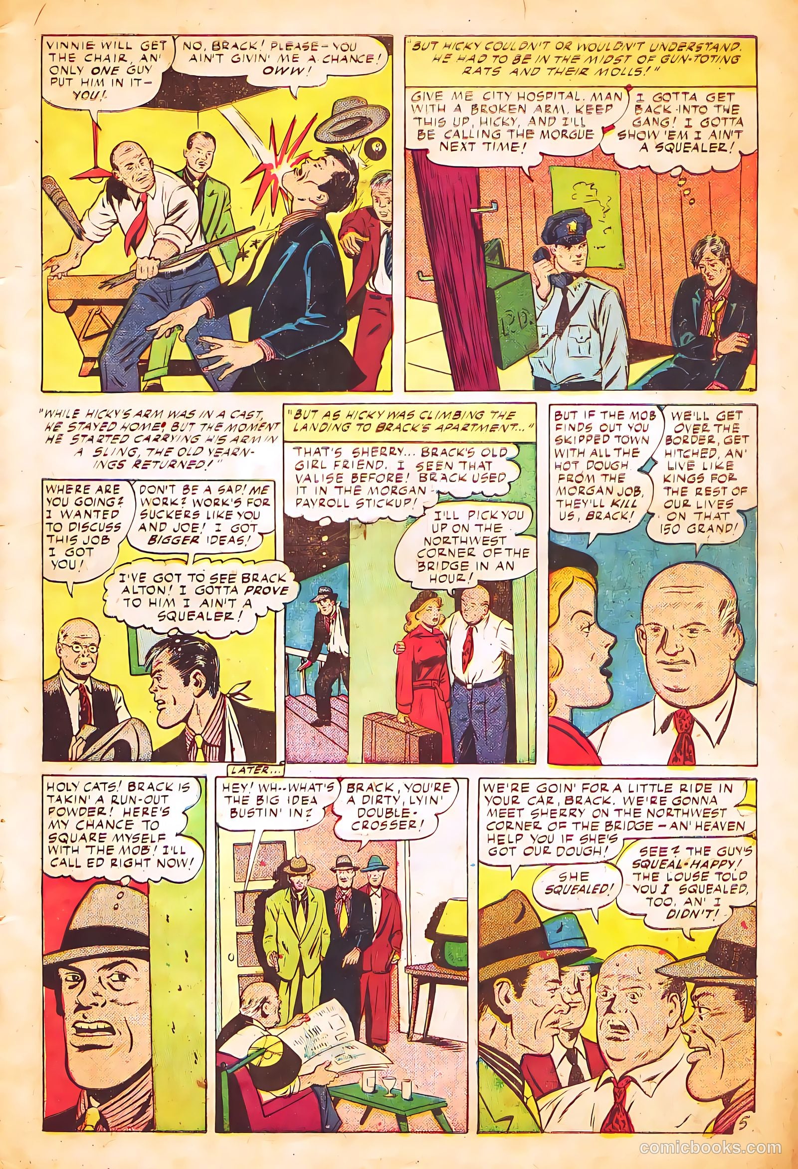 Men Against Crime #4 (1951) — page 7 of 36