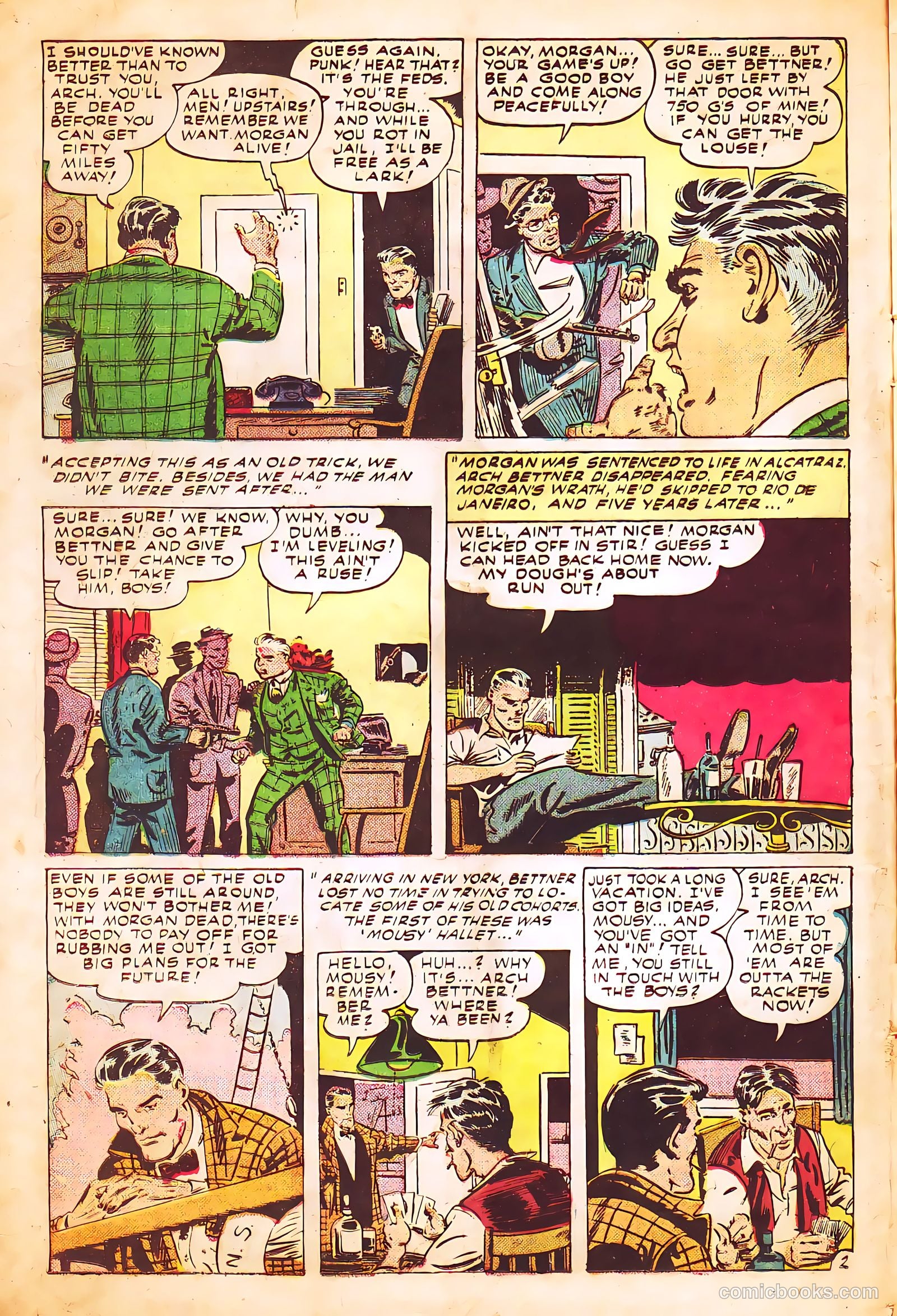 Men Against Crime #4 (1951) — page 12 of 36