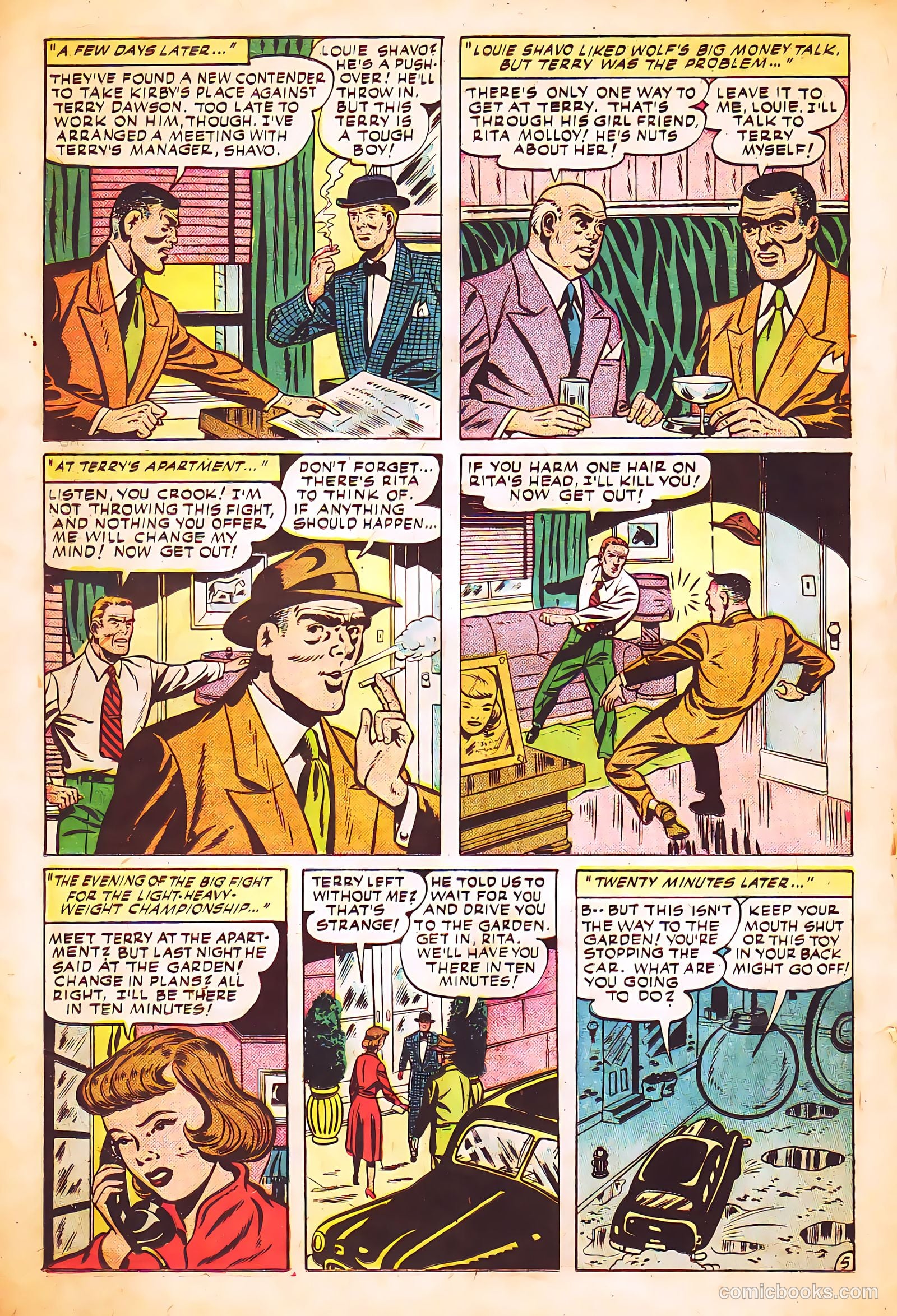 Men Against Crime #4 (1951) — page 22 of 36