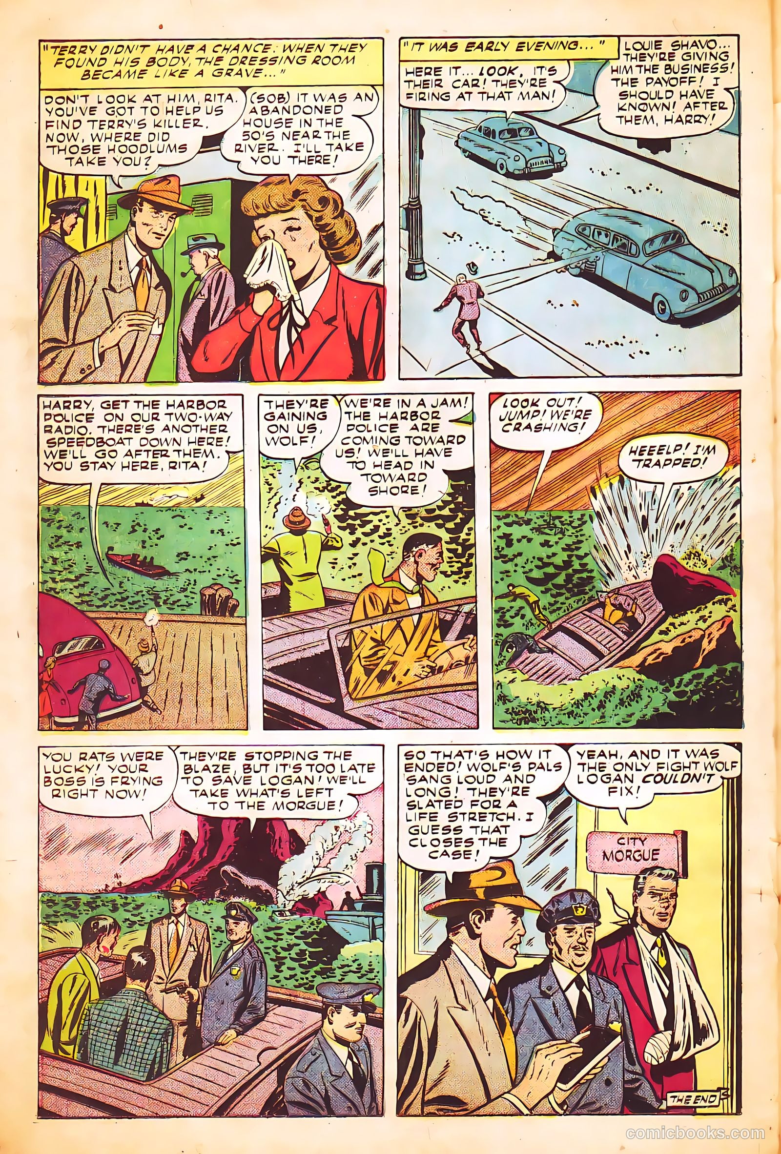 Men Against Crime #4 (1951) — page 24 of 36