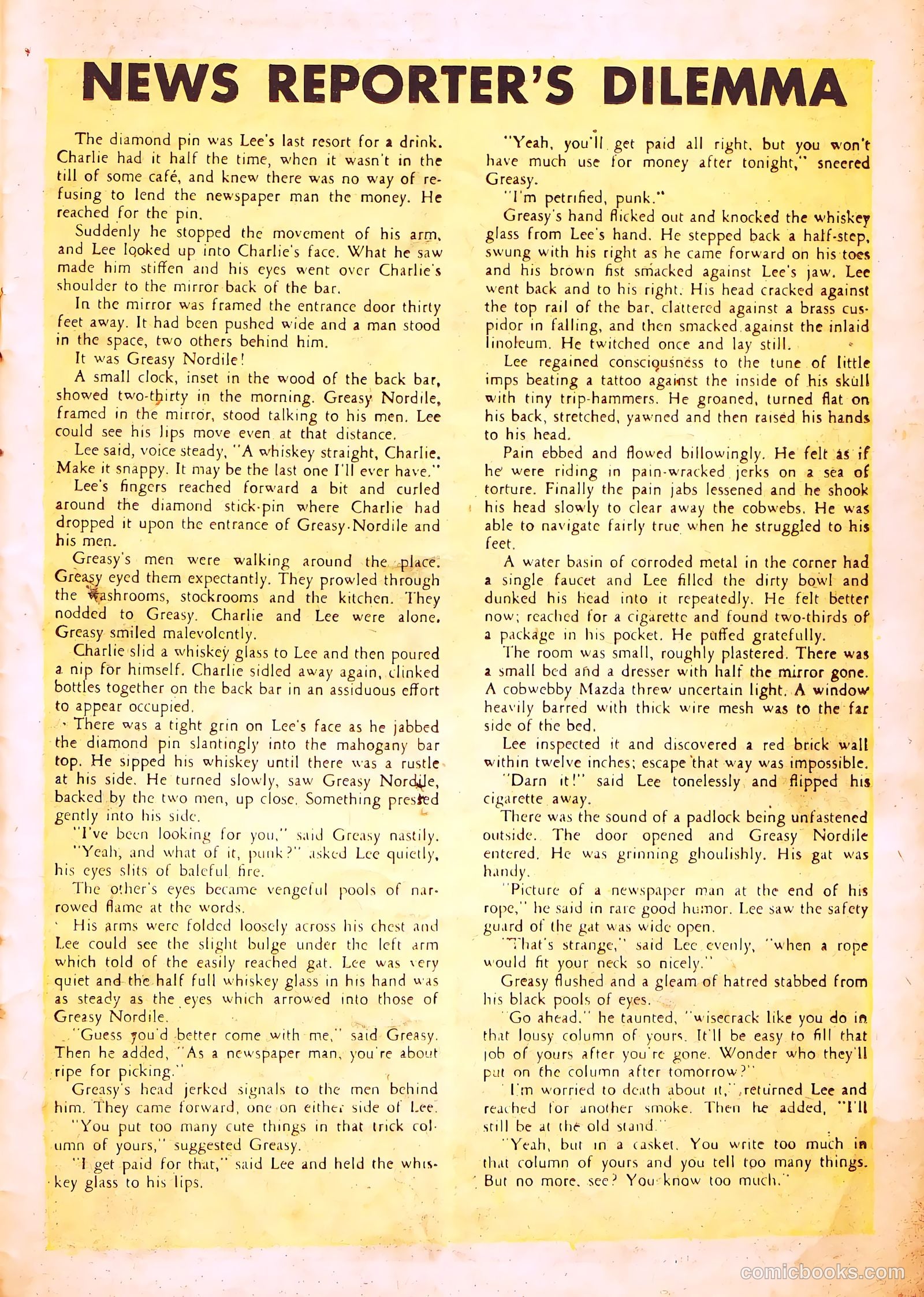 Men Against Crime #4 (1951) — page 25 of 36