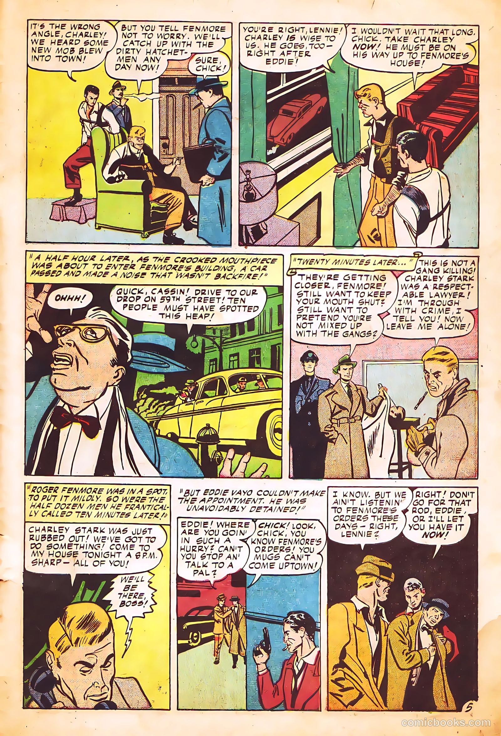Men Against Crime #4 (1951) — page 31 of 36