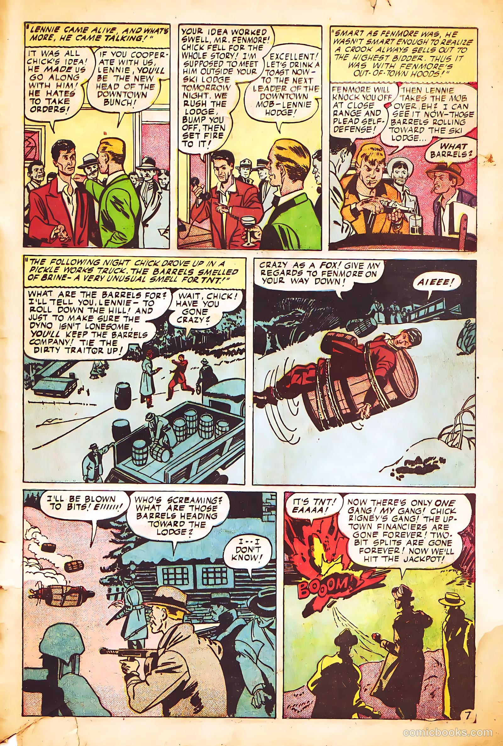 Men Against Crime #4 (1951) — page 33 of 36