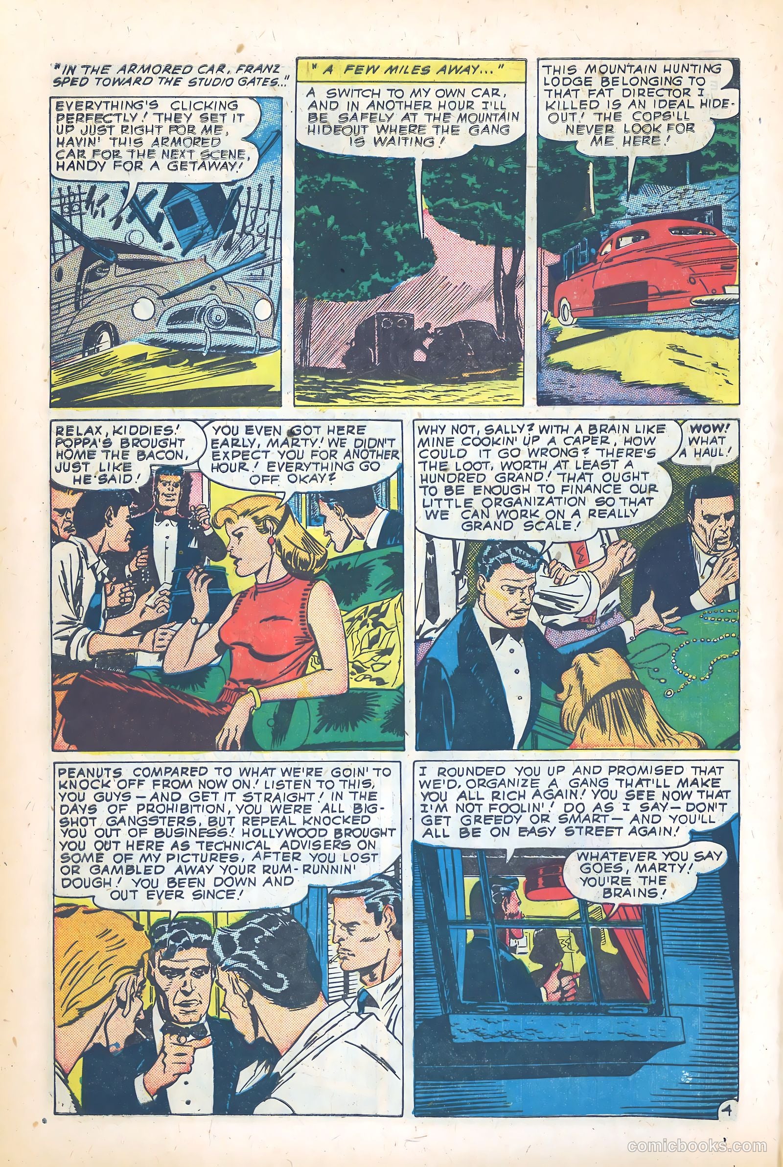 Men Against Crime #5 (1951) — page 6 of 36