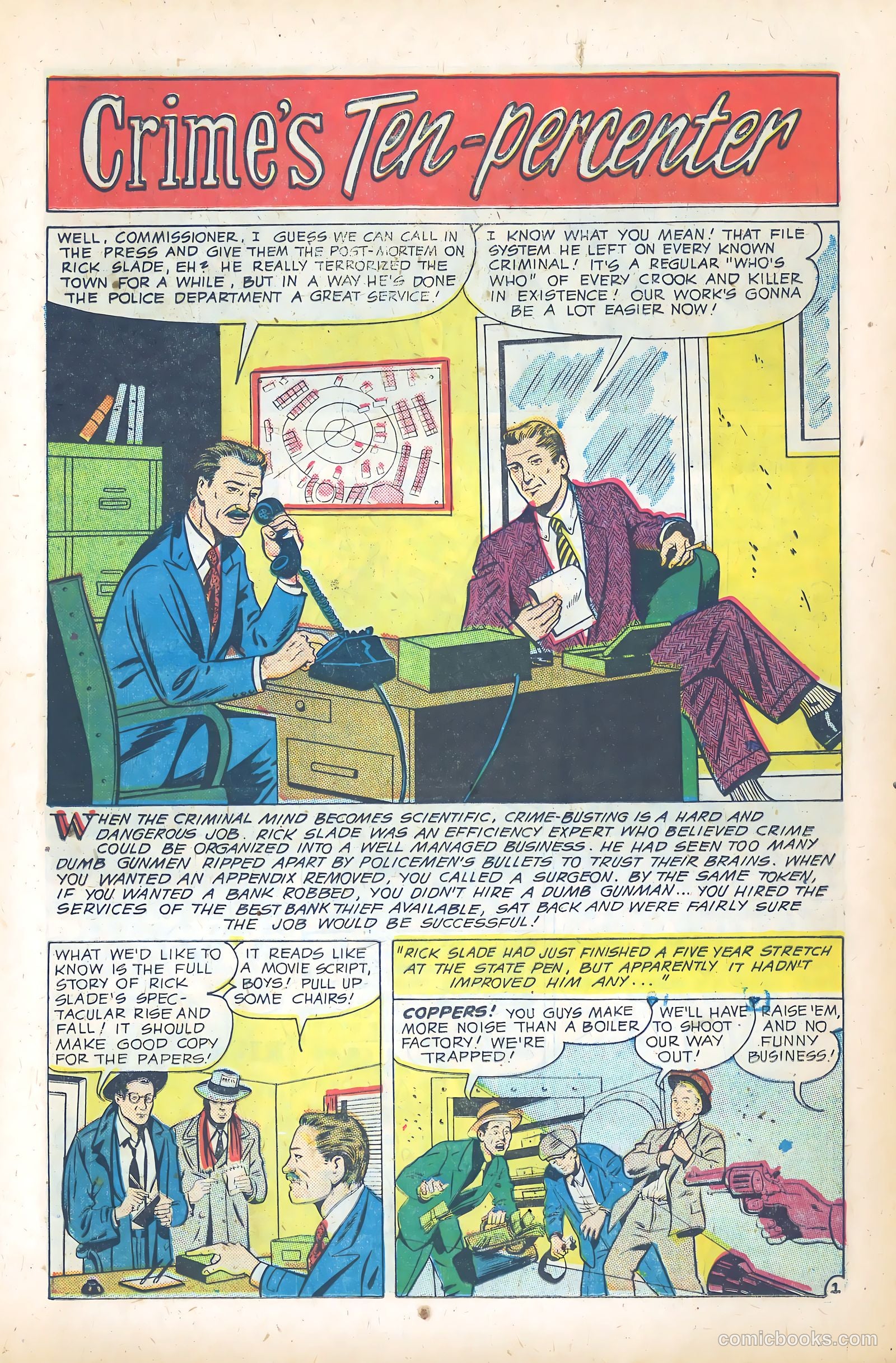 Men Against Crime #5 (1951) — page 11 of 36