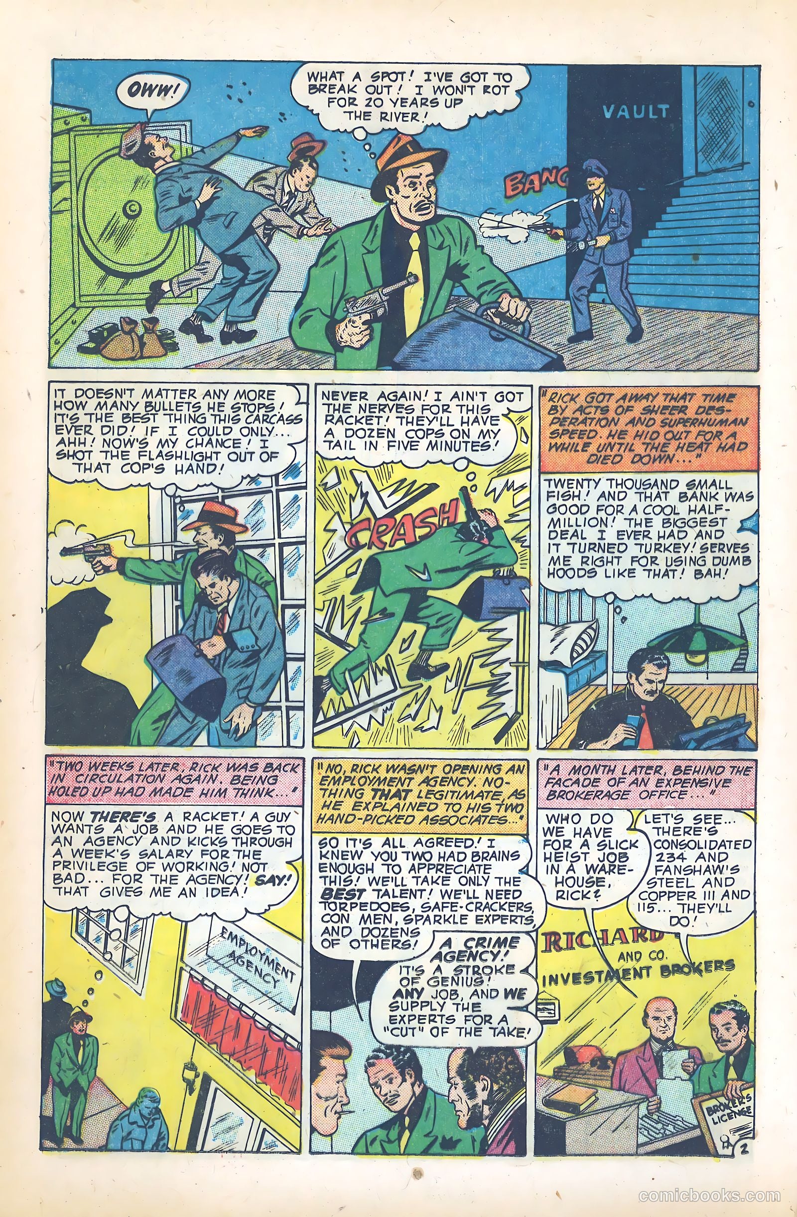 Men Against Crime #5 (1951) — page 12 of 36
