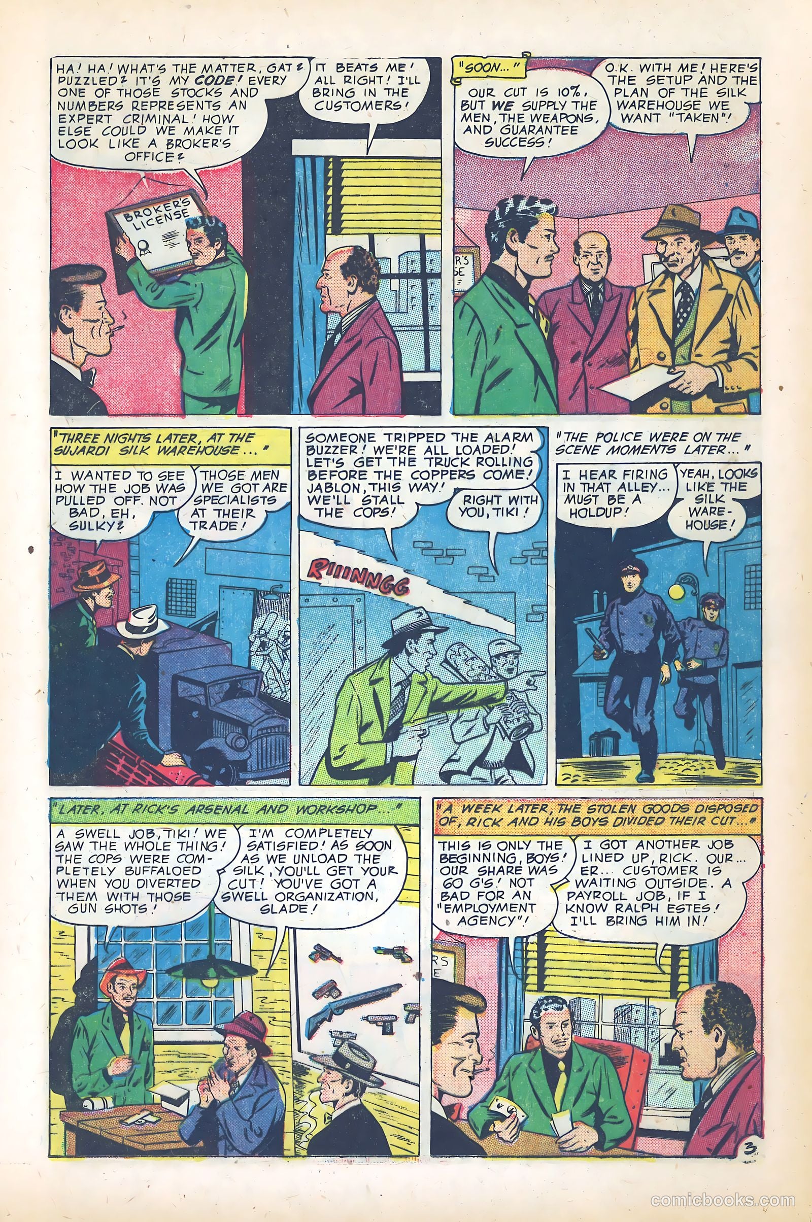 Men Against Crime #5 (1951) — page 13 of 36
