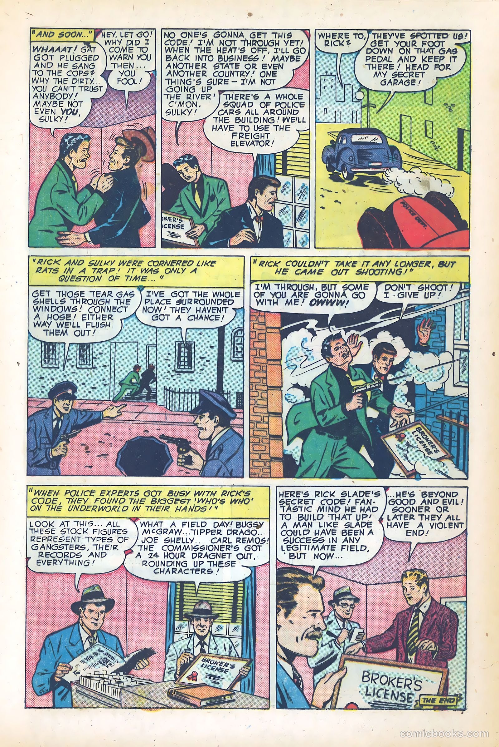 Men Against Crime #5 (1951) — page 17 of 36