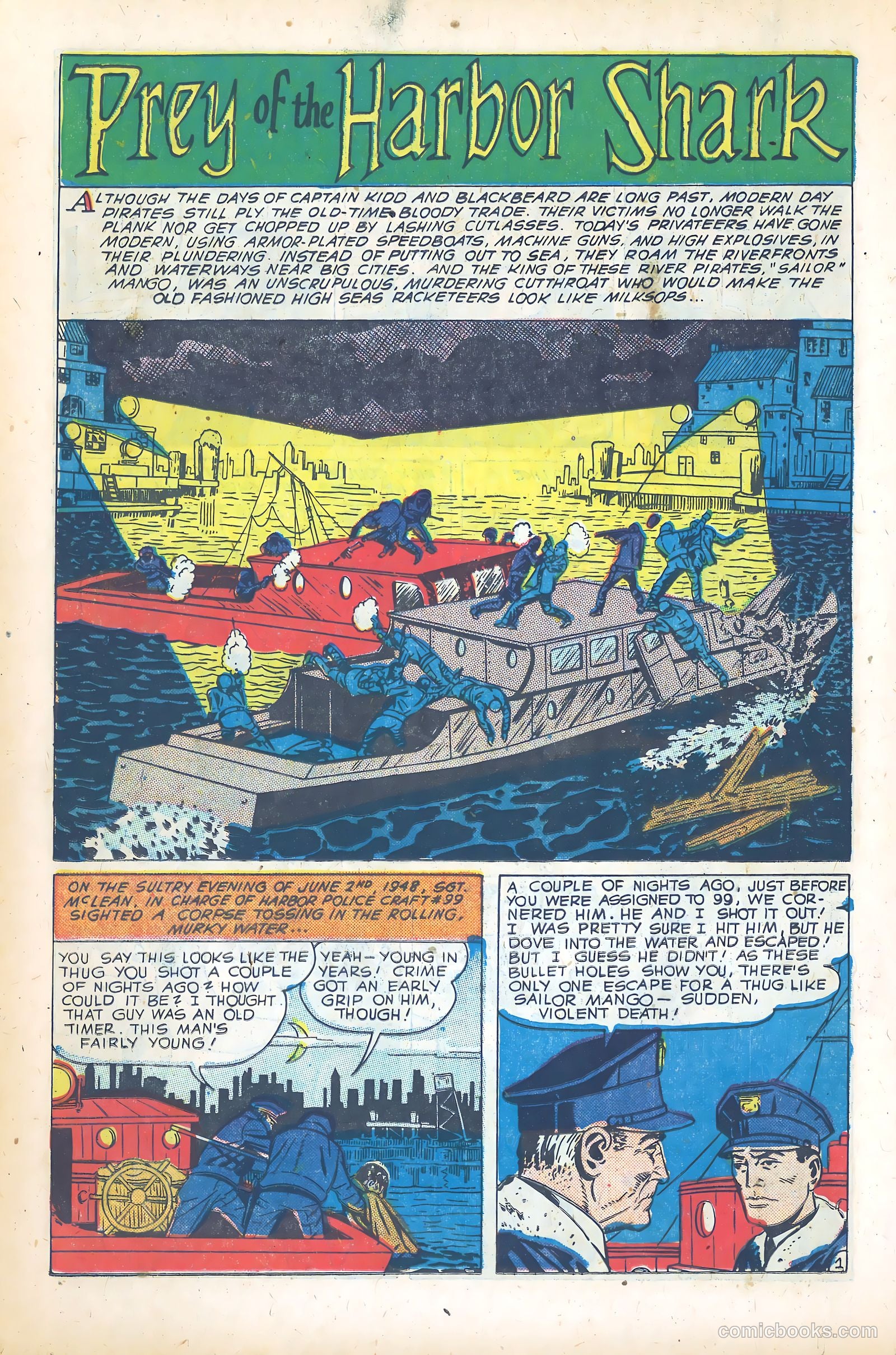 Men Against Crime #5 (1951) — page 18 of 36