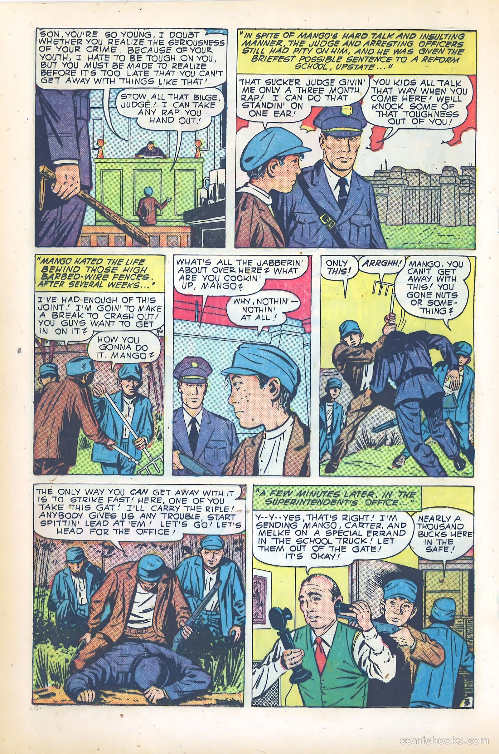 Men Against Crime #5 (1951) — page 20 of 36