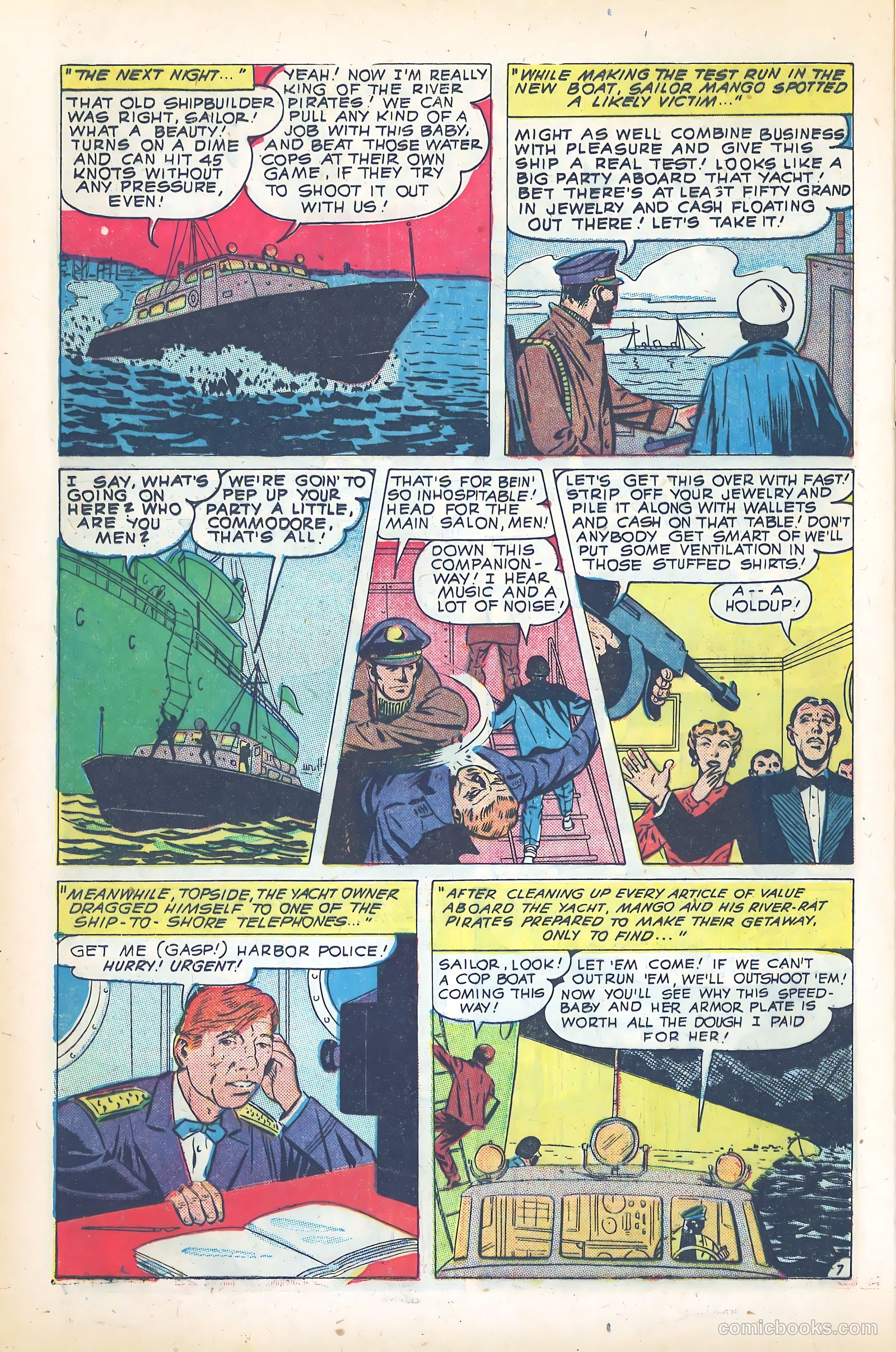 Men Against Crime #5 (1951) — page 24 of 36