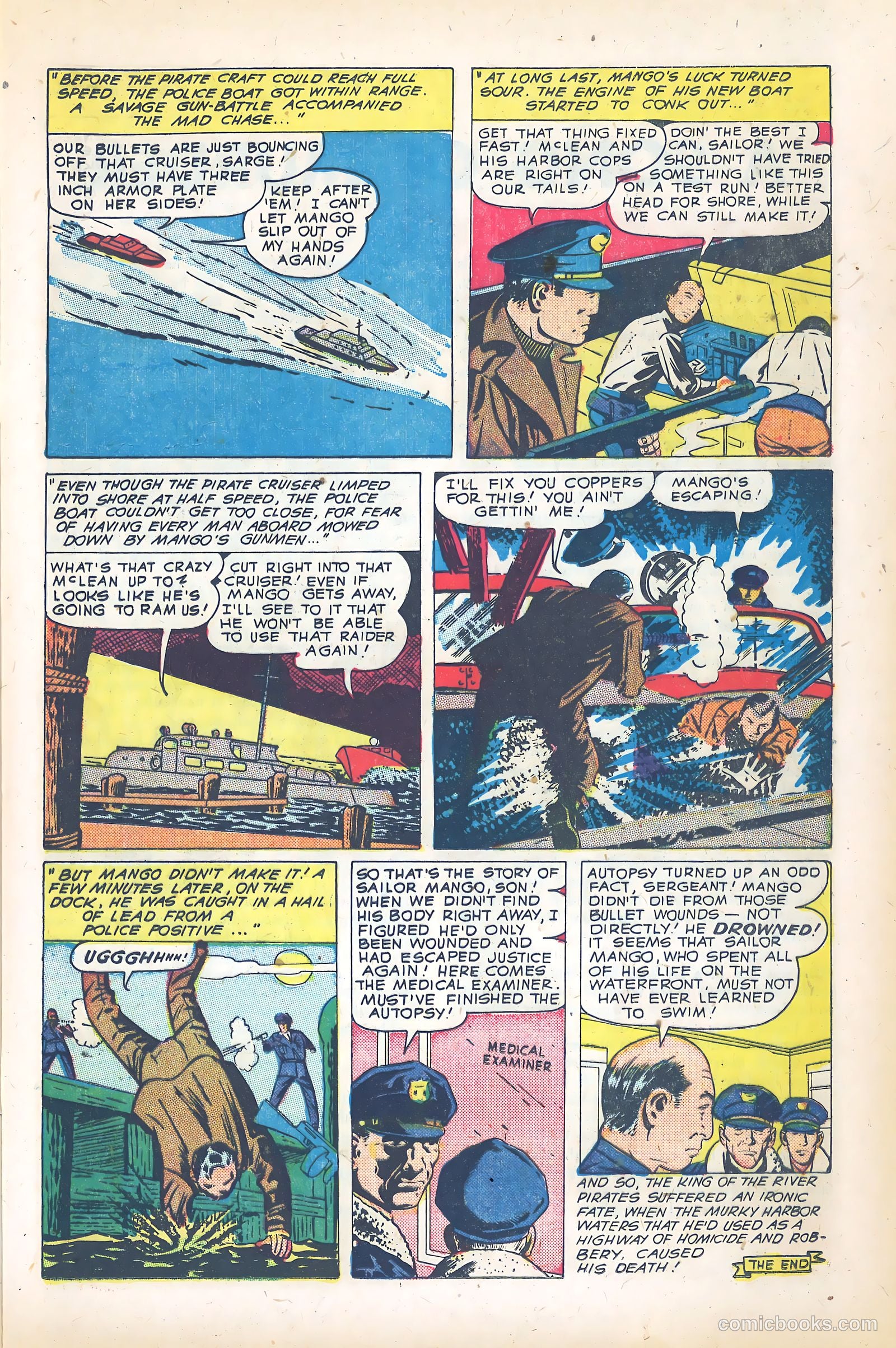 Men Against Crime #5 (1951) — page 25 of 36