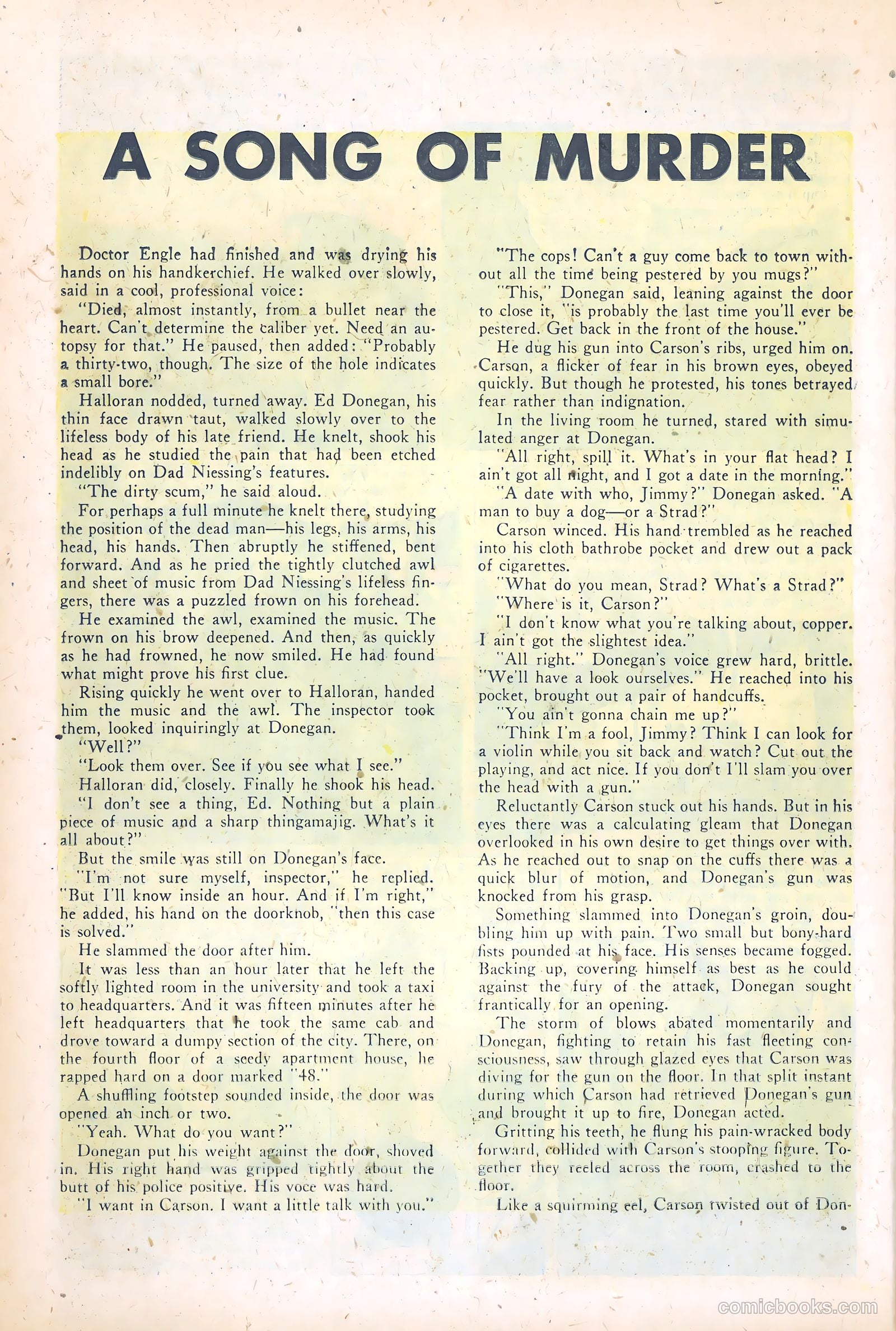 Men Against Crime #5 (1951) — page 26 of 36