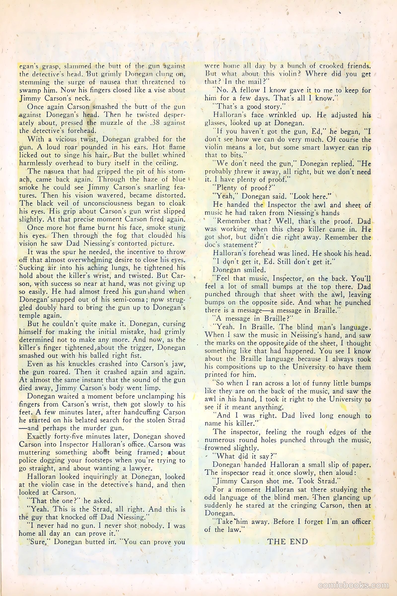 Men Against Crime #5 (1951) — page 27 of 36