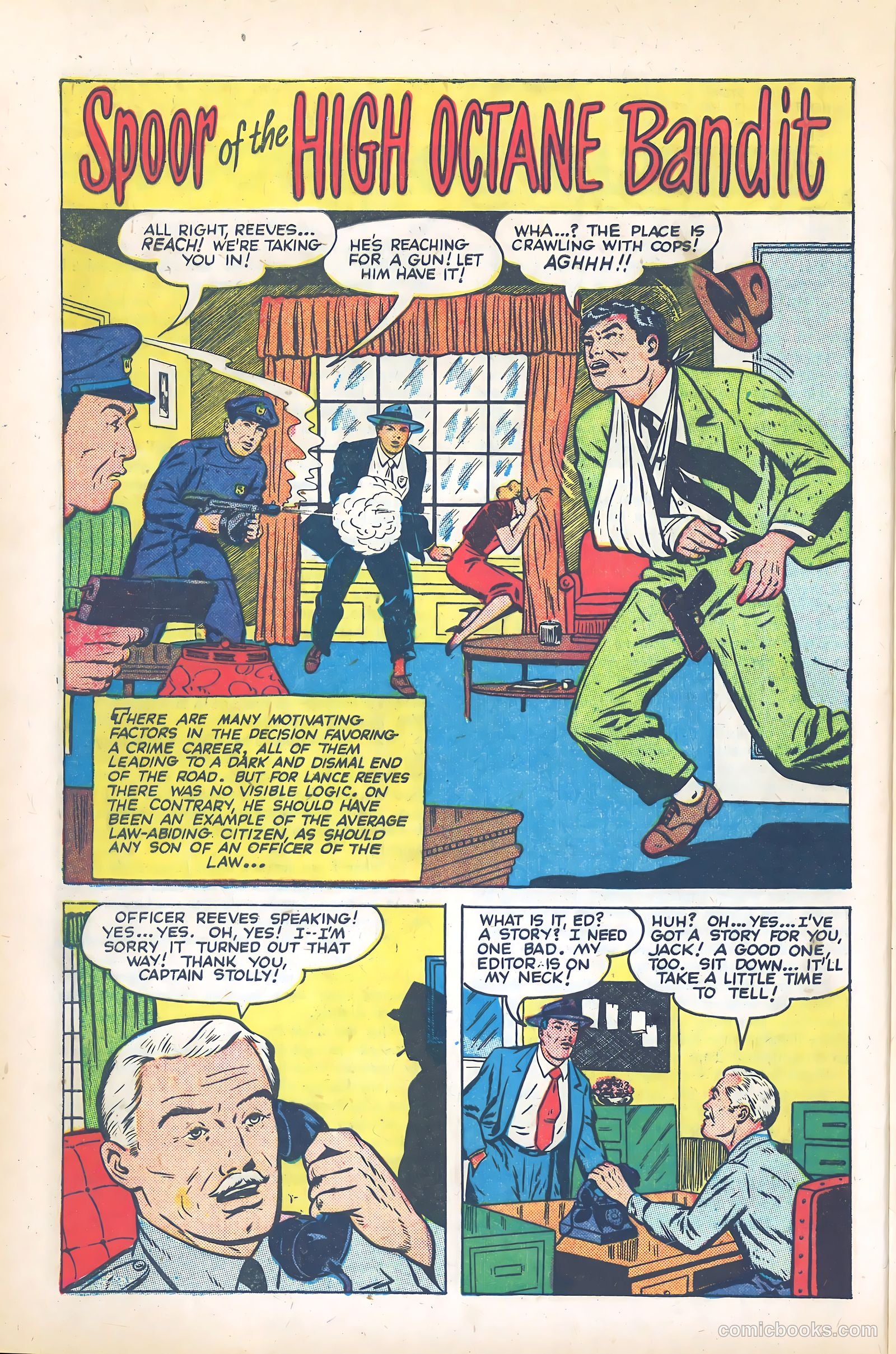 Men Against Crime #5 (1951) — page 28 of 36