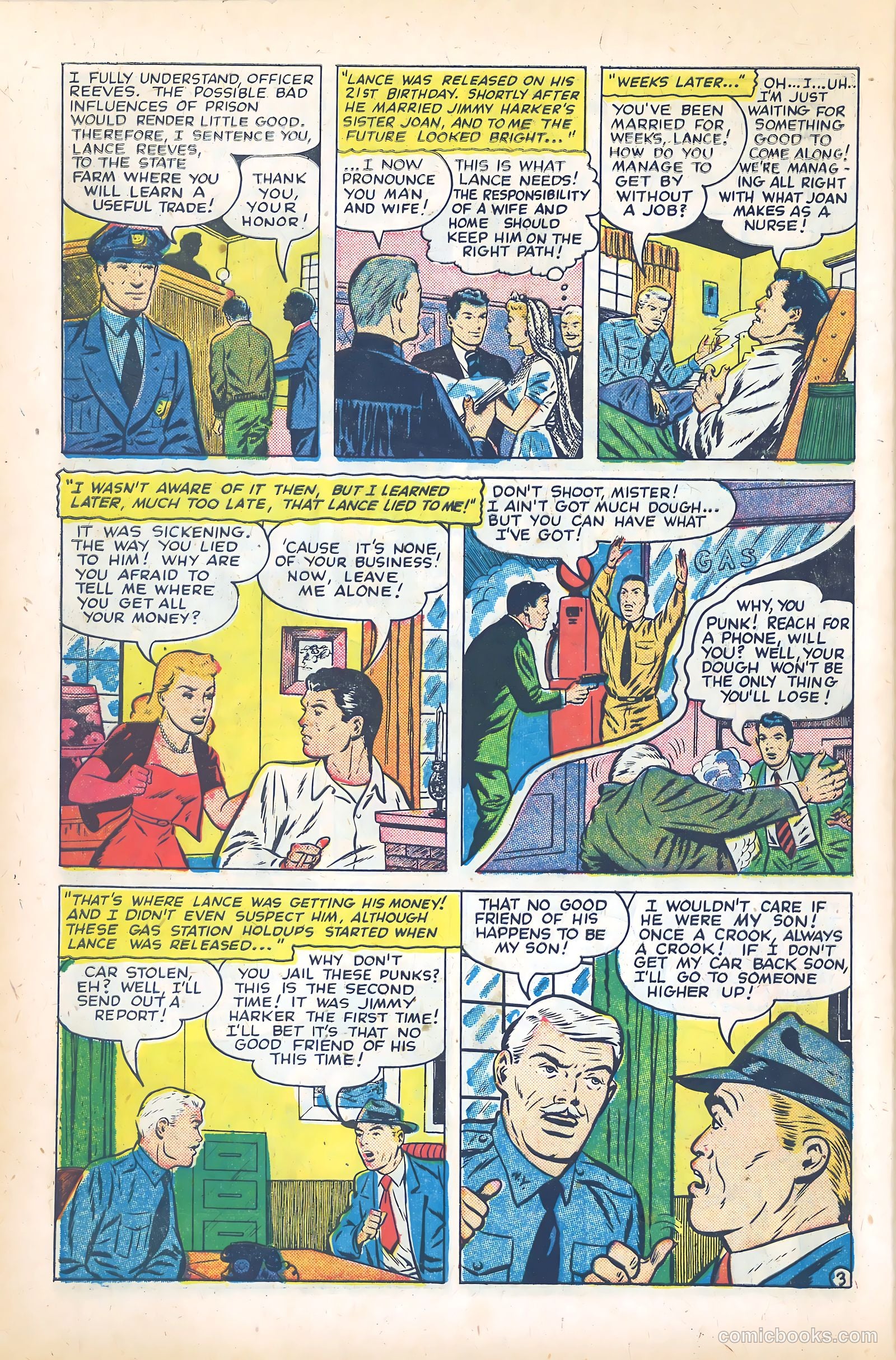 Men Against Crime #5 (1951) — page 30 of 36