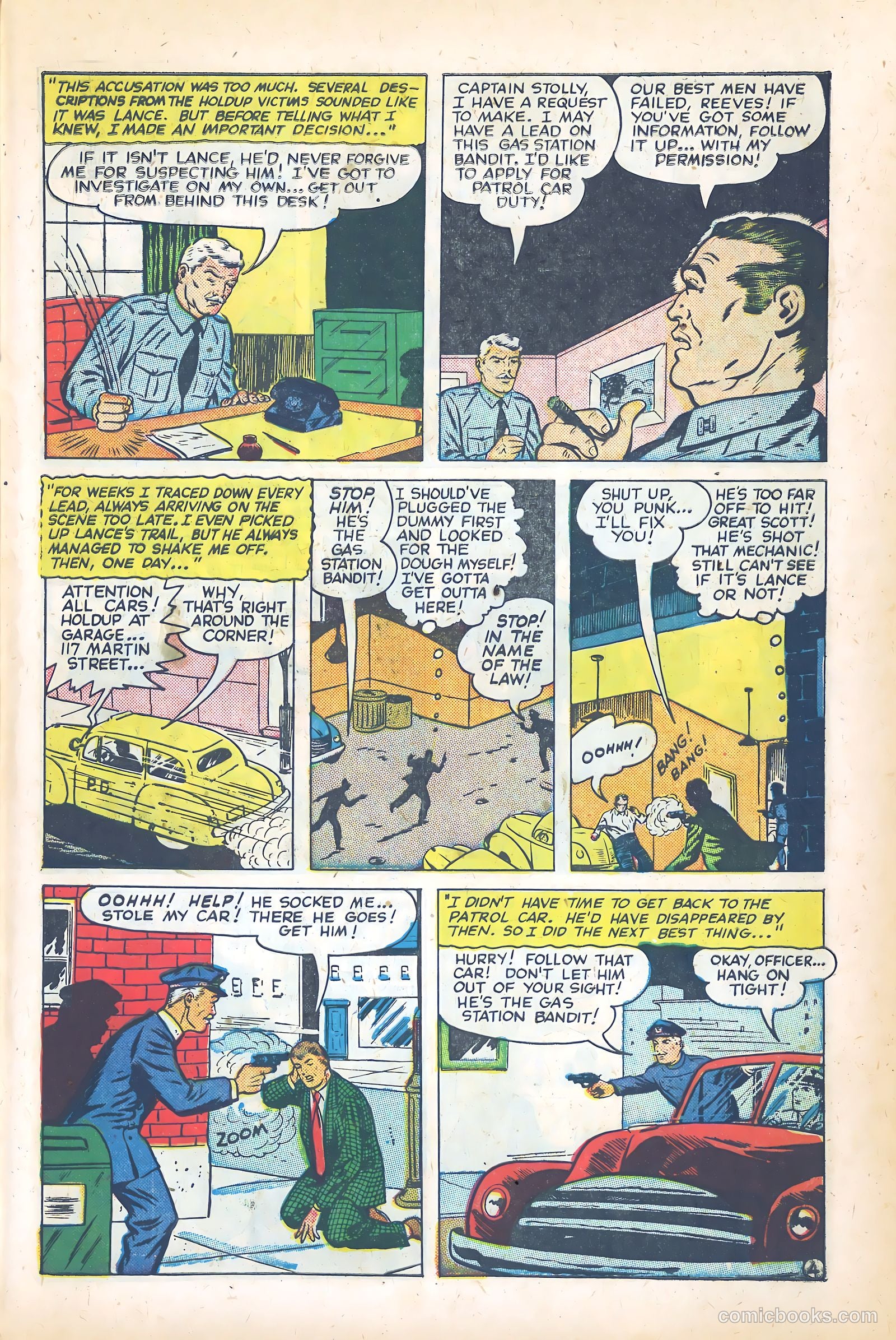 Men Against Crime #5 (1951) — page 31 of 36