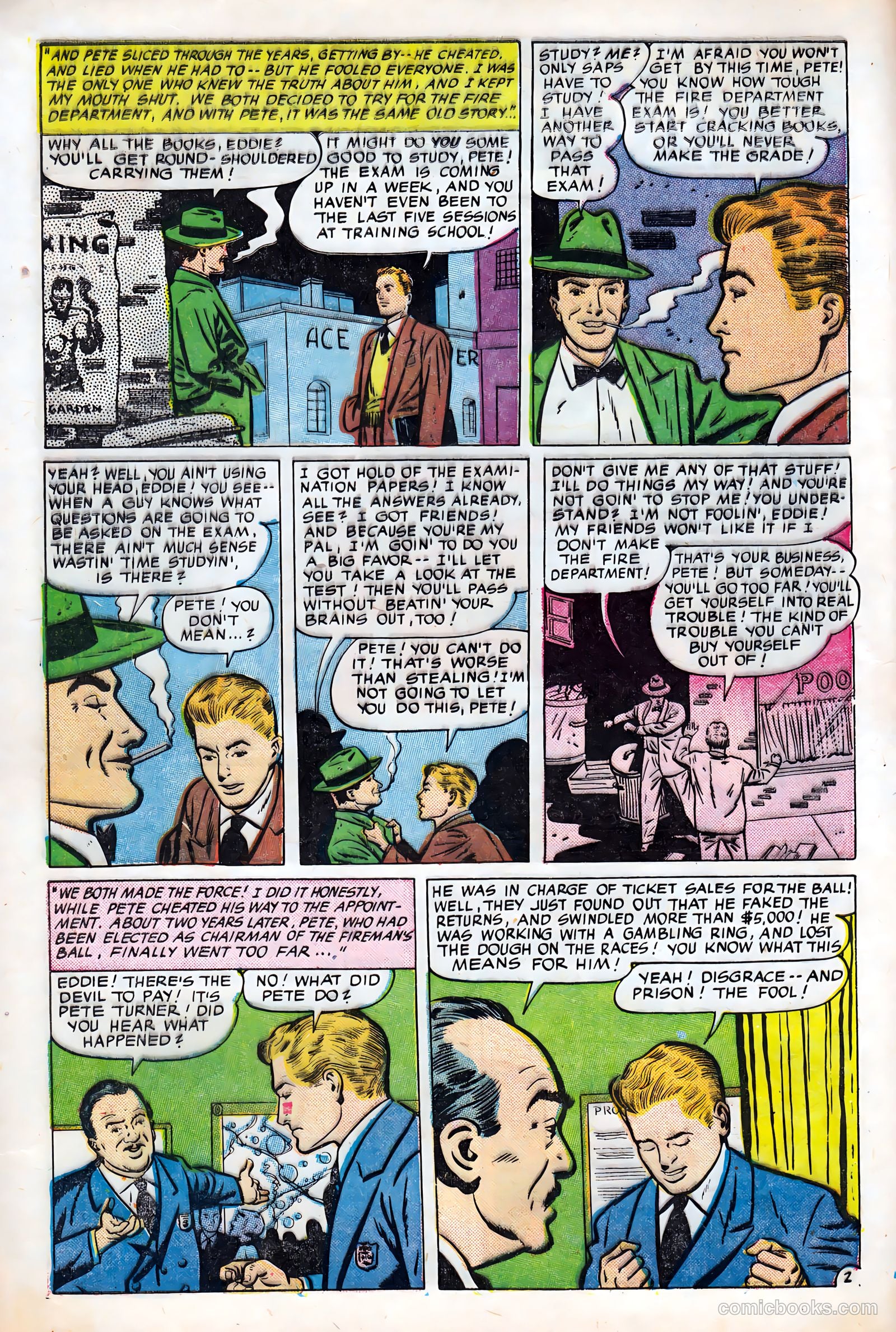 Men Against Crime #6 (1951) — page 4 of 36