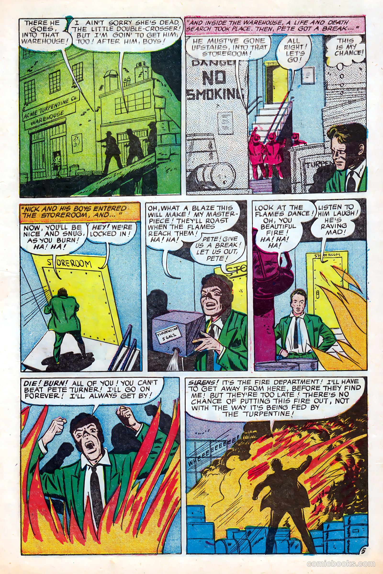 Men Against Crime #6 (1951) — page 7 of 36
