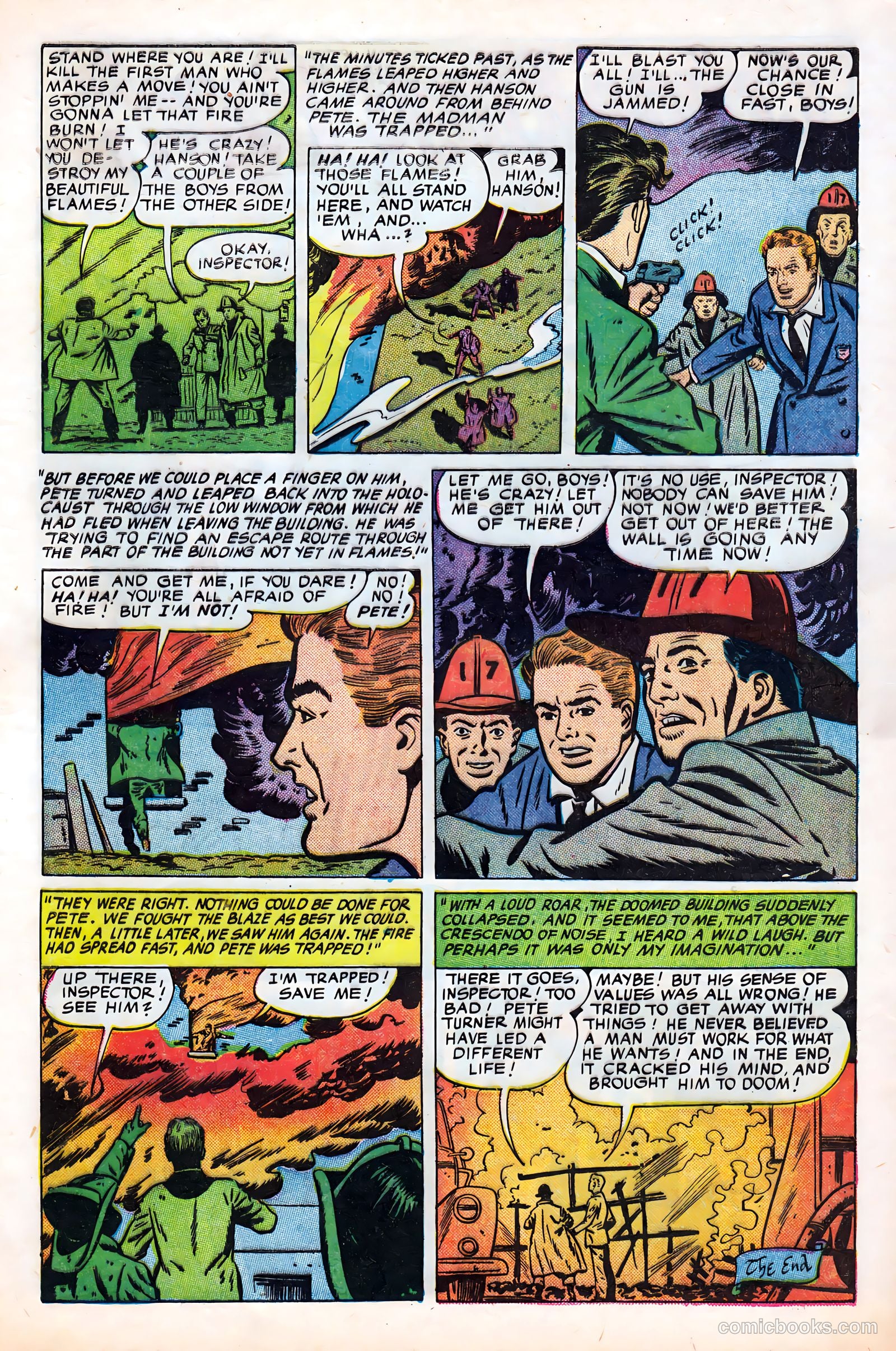 Men Against Crime #6 (1951) — page 9 of 36