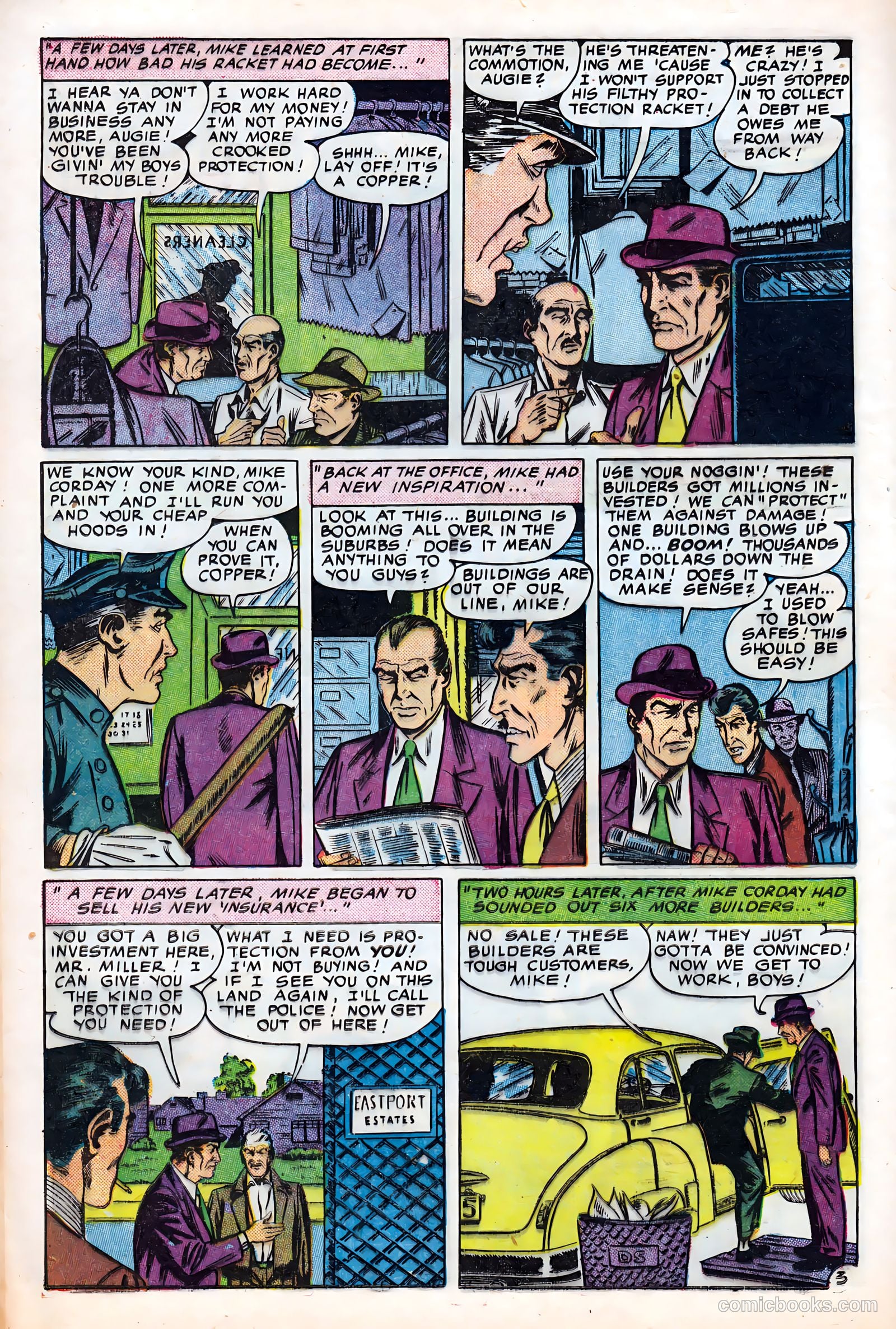 Men Against Crime #6 (1951) — page 12 of 36