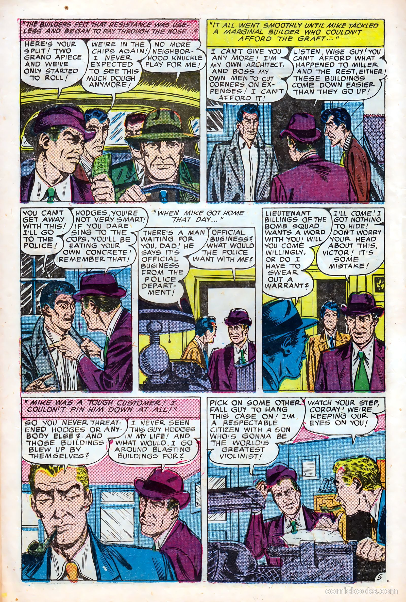 Men Against Crime #6 (1951) — page 14 of 36