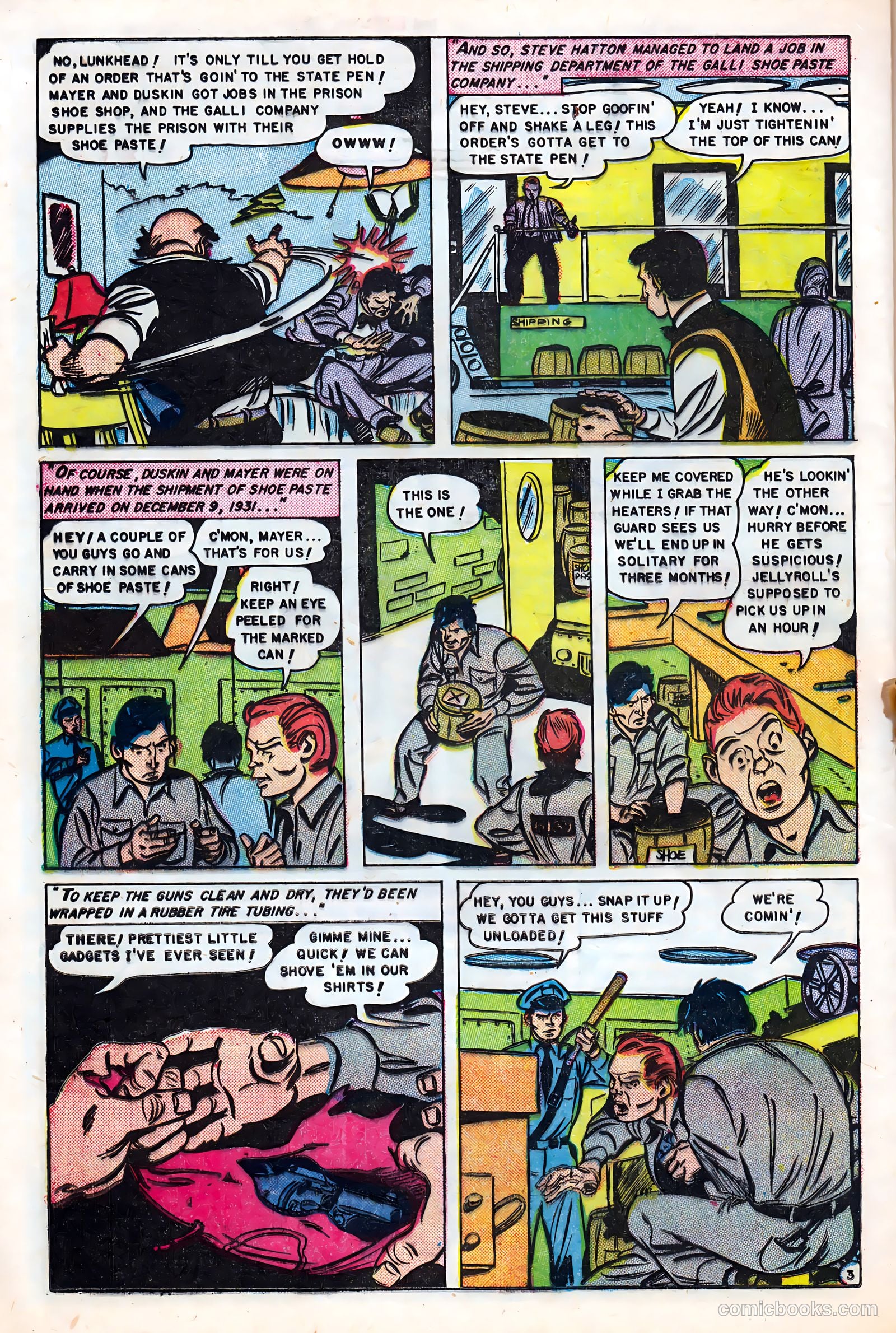 Men Against Crime #6 (1951) — page 20 of 36