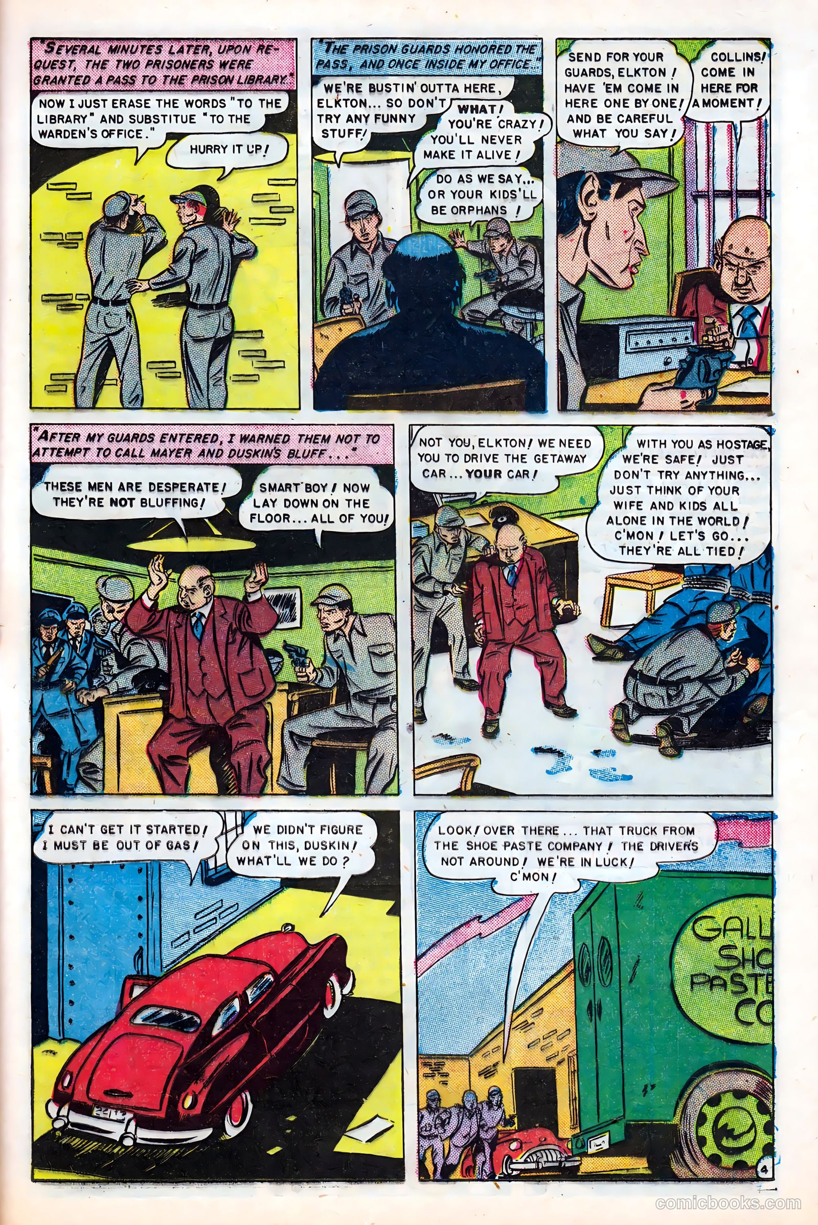 Men Against Crime #6 (1951) — page 21 of 36