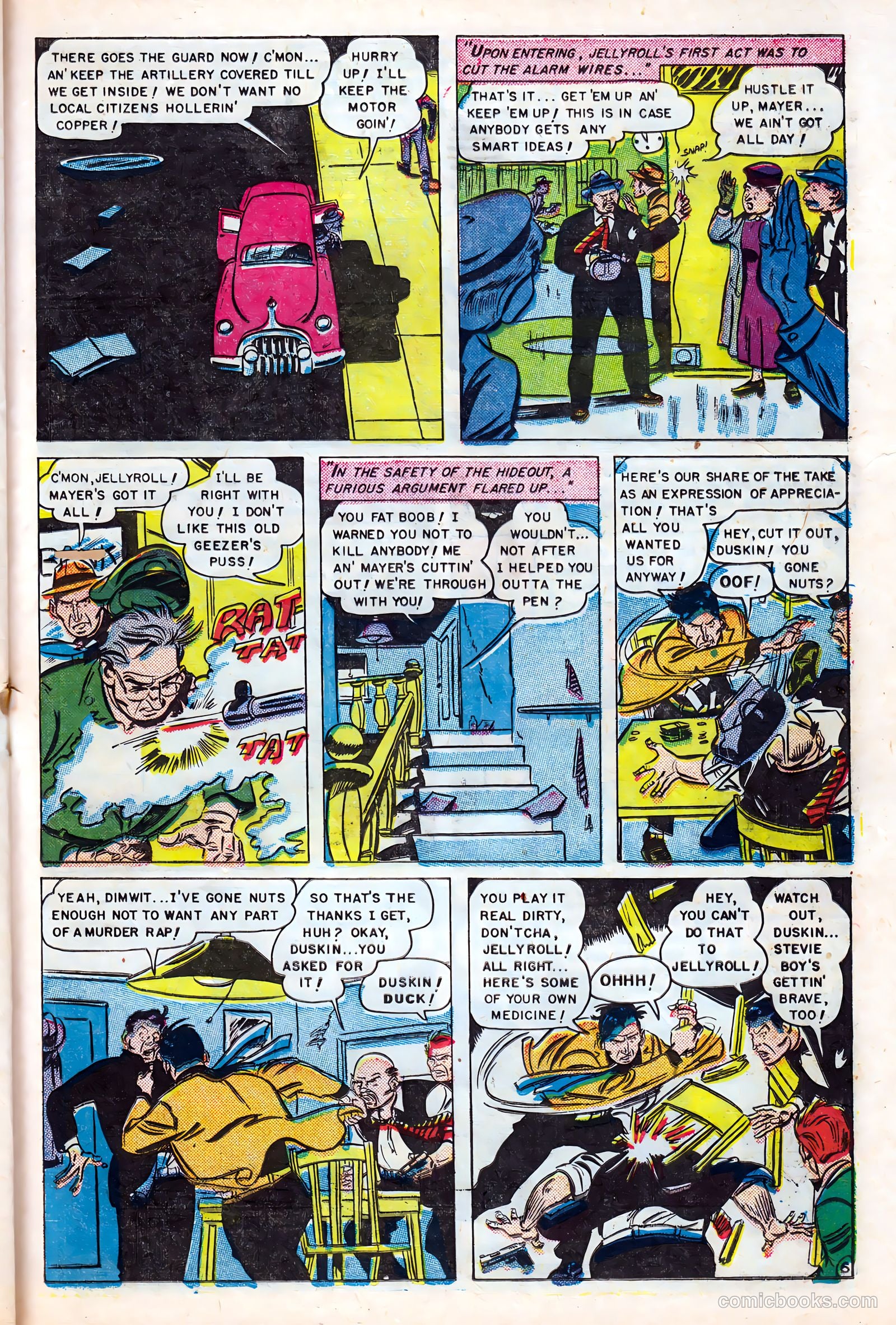 Men Against Crime #6 (1951) — page 23 of 36