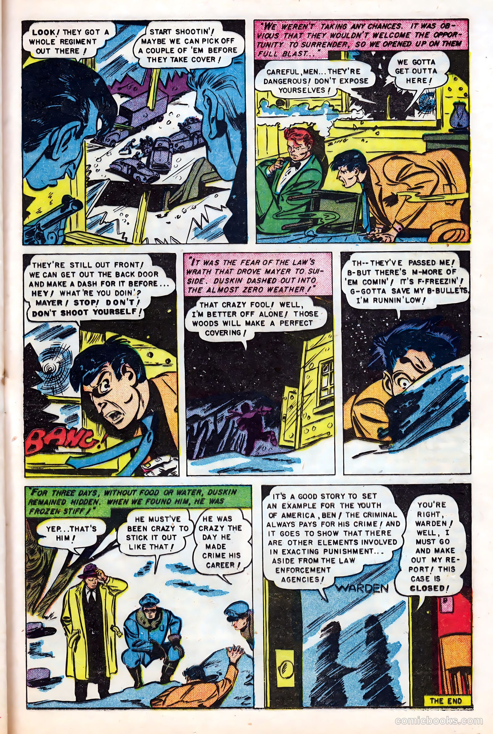 Men Against Crime #6 (1951) — page 25 of 36