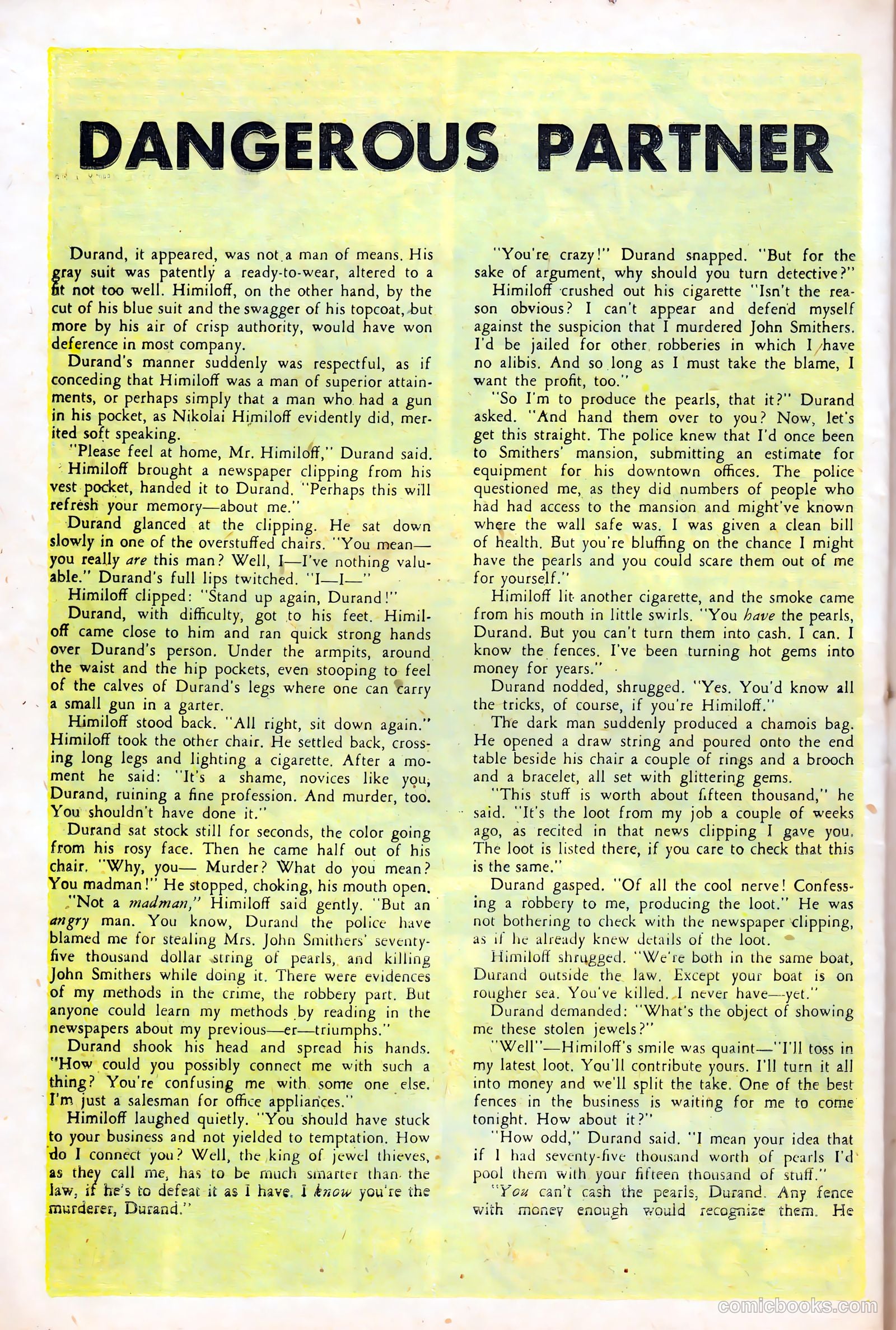 Men Against Crime #6 (1951) — page 26 of 36