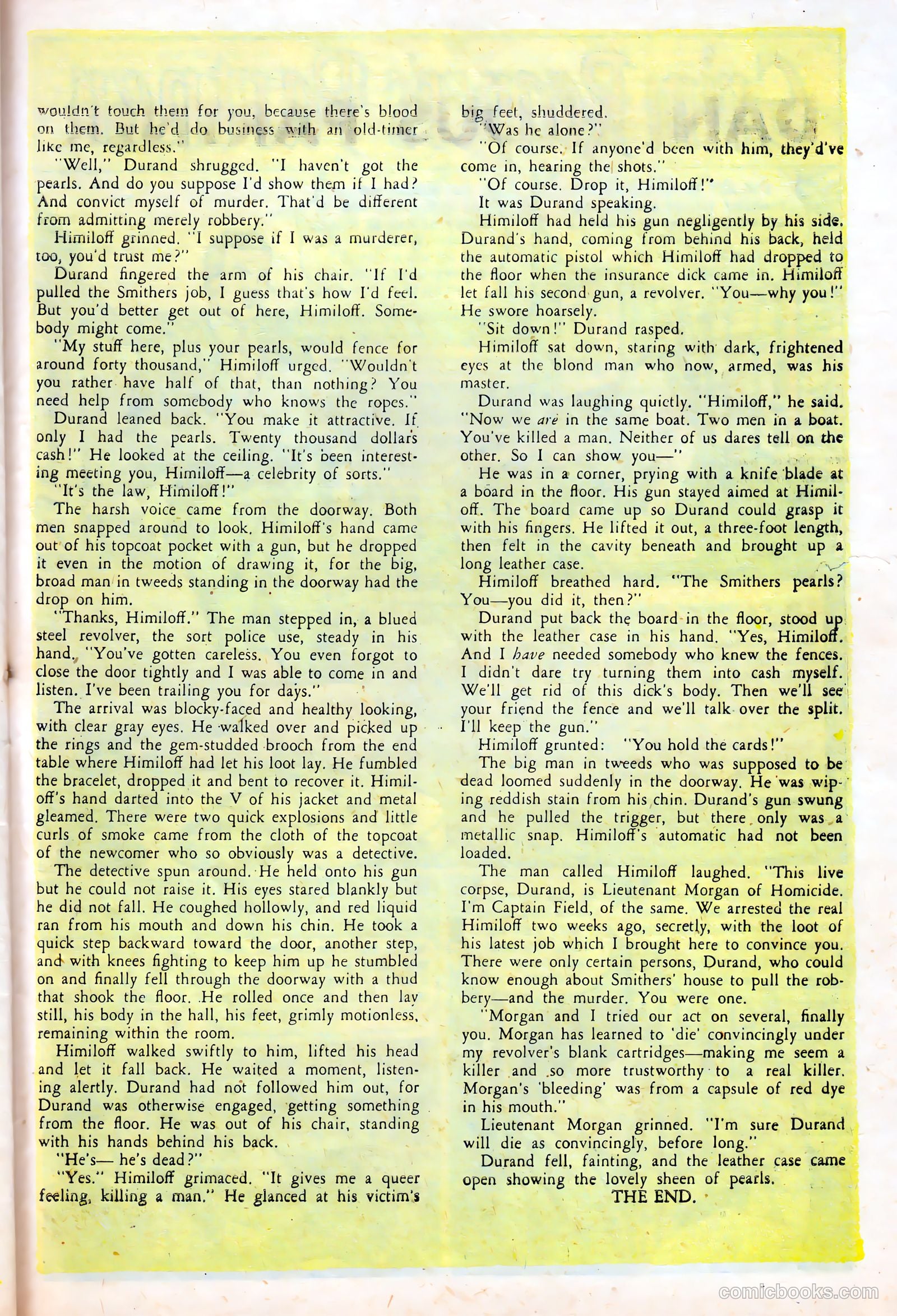 Men Against Crime #6 (1951) — page 27 of 36