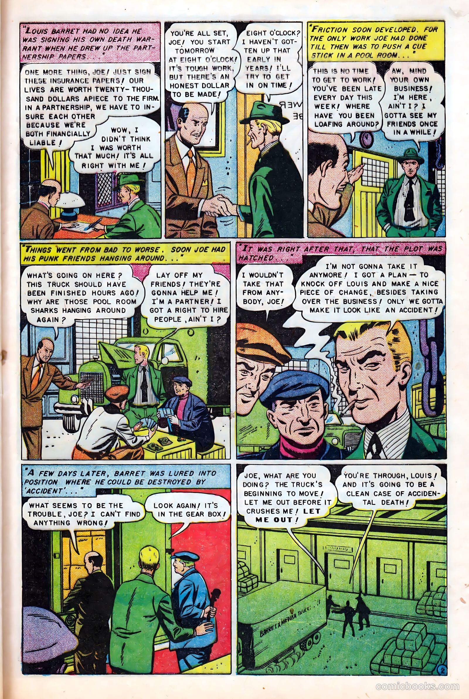Men Against Crime #6 (1951) — page 29 of 36
