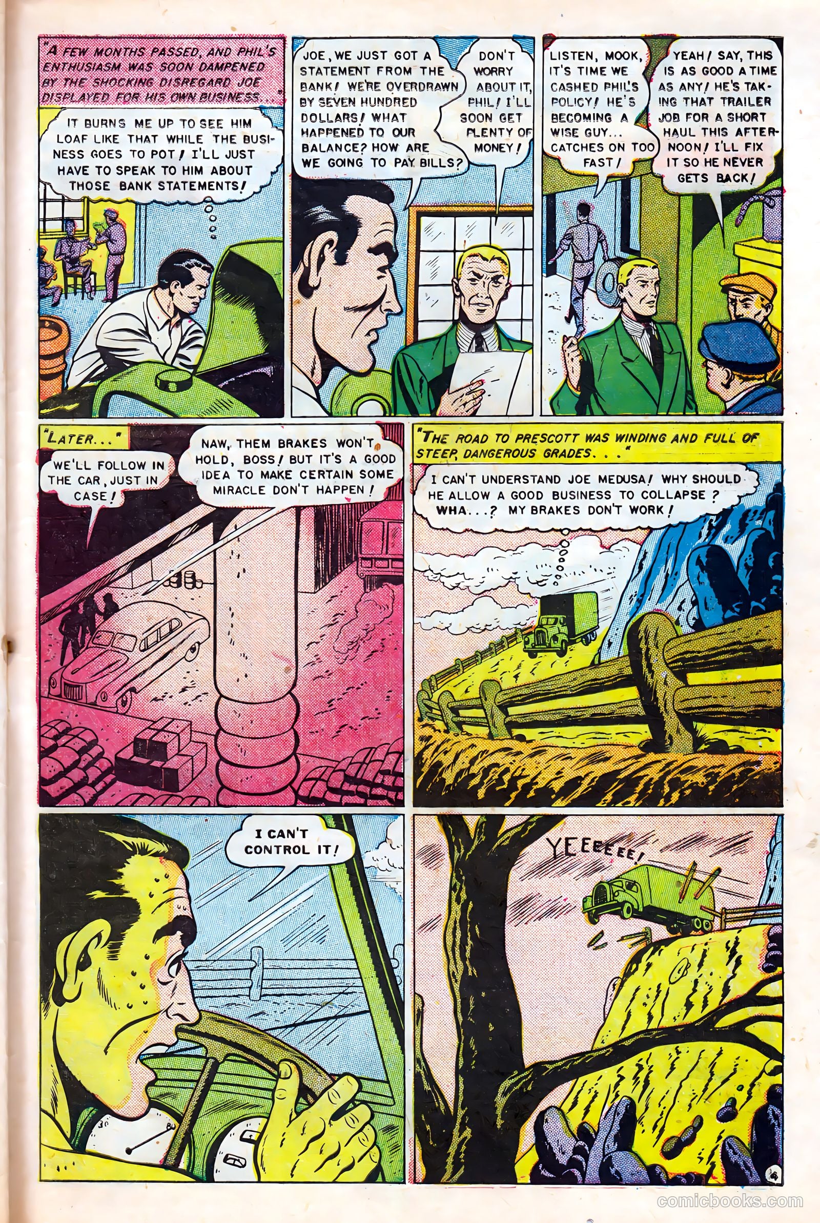Men Against Crime #6 (1951) — page 31 of 36